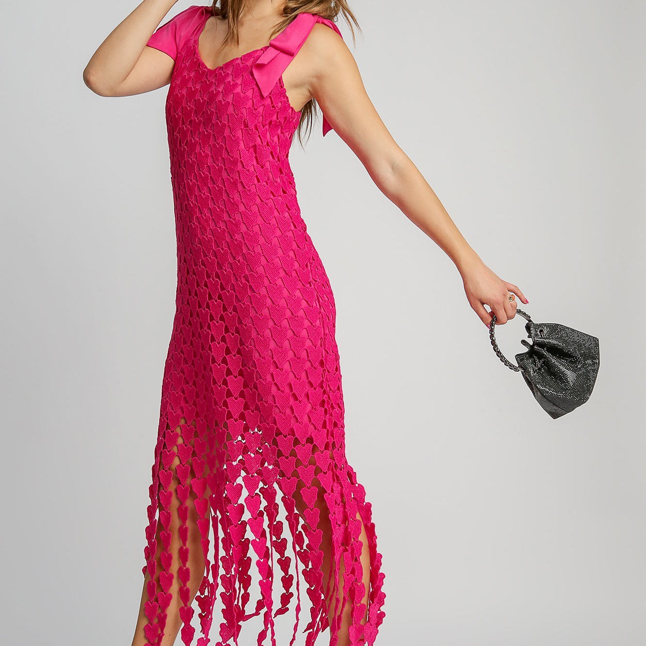 Pink Flowy Dress | Deja Nu Boutique | Lampasas, TX