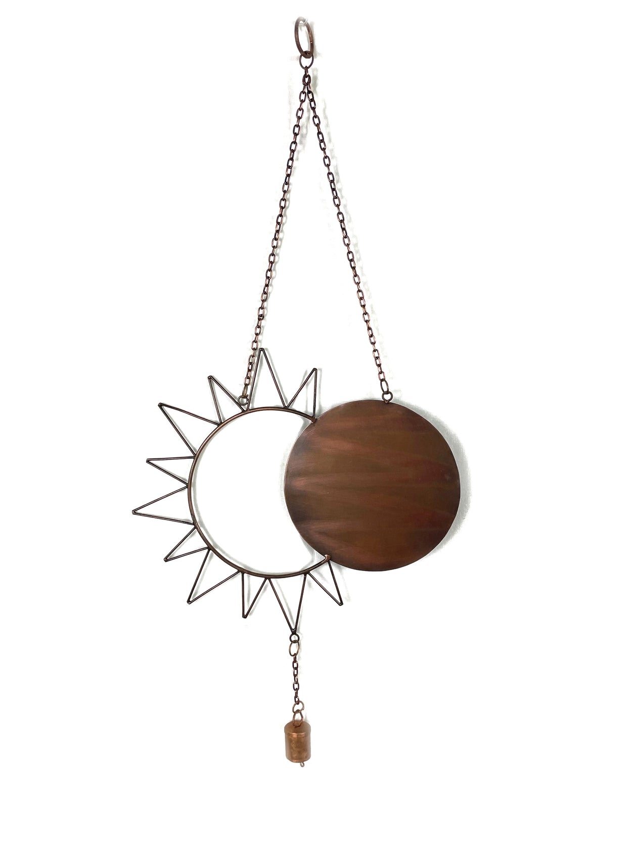 2024 Totality Eclipse Edition: Metal Sun And Moon Eclipse Chime For Timeless Celestial Harmony-Eclipse Wind Chime-Deja Nu Tx-Deja Nu Boutique, Women's Fashion Boutique in Lampasas, Texas