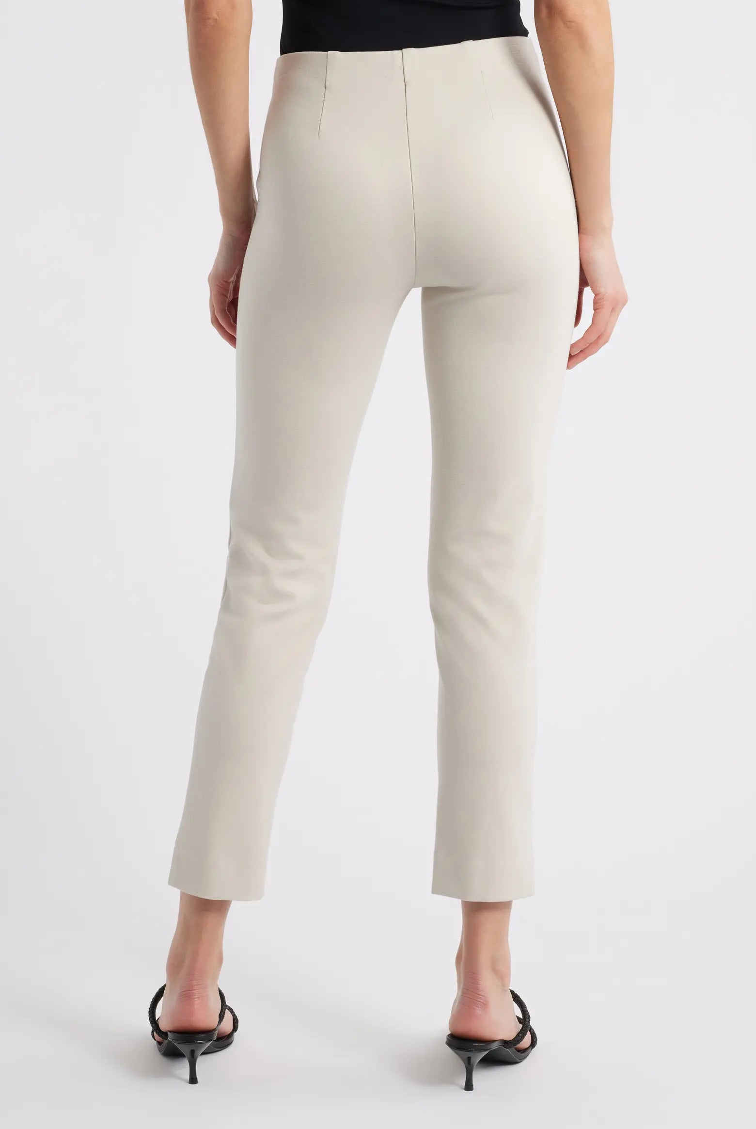 APNY Pebble Pull-On Ponte Pant with Split Hem-Bottoms-APNY-Deja Nu Boutique, Women's Fashion Boutique in Lampasas, Texas