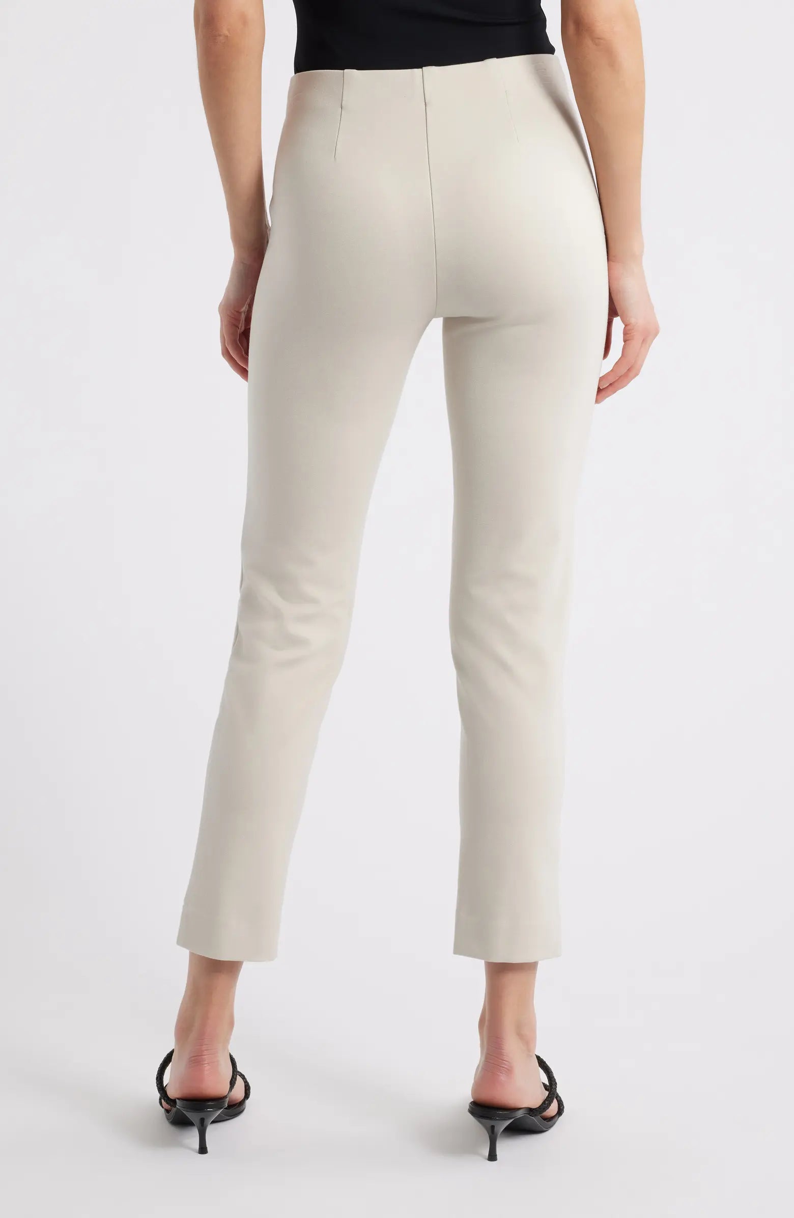 APNY Pebble Pull-On Ponte Pant with Split Hem-Bottoms-APNY-Deja Nu Boutique, Women's Fashion Boutique in Lampasas, Texas