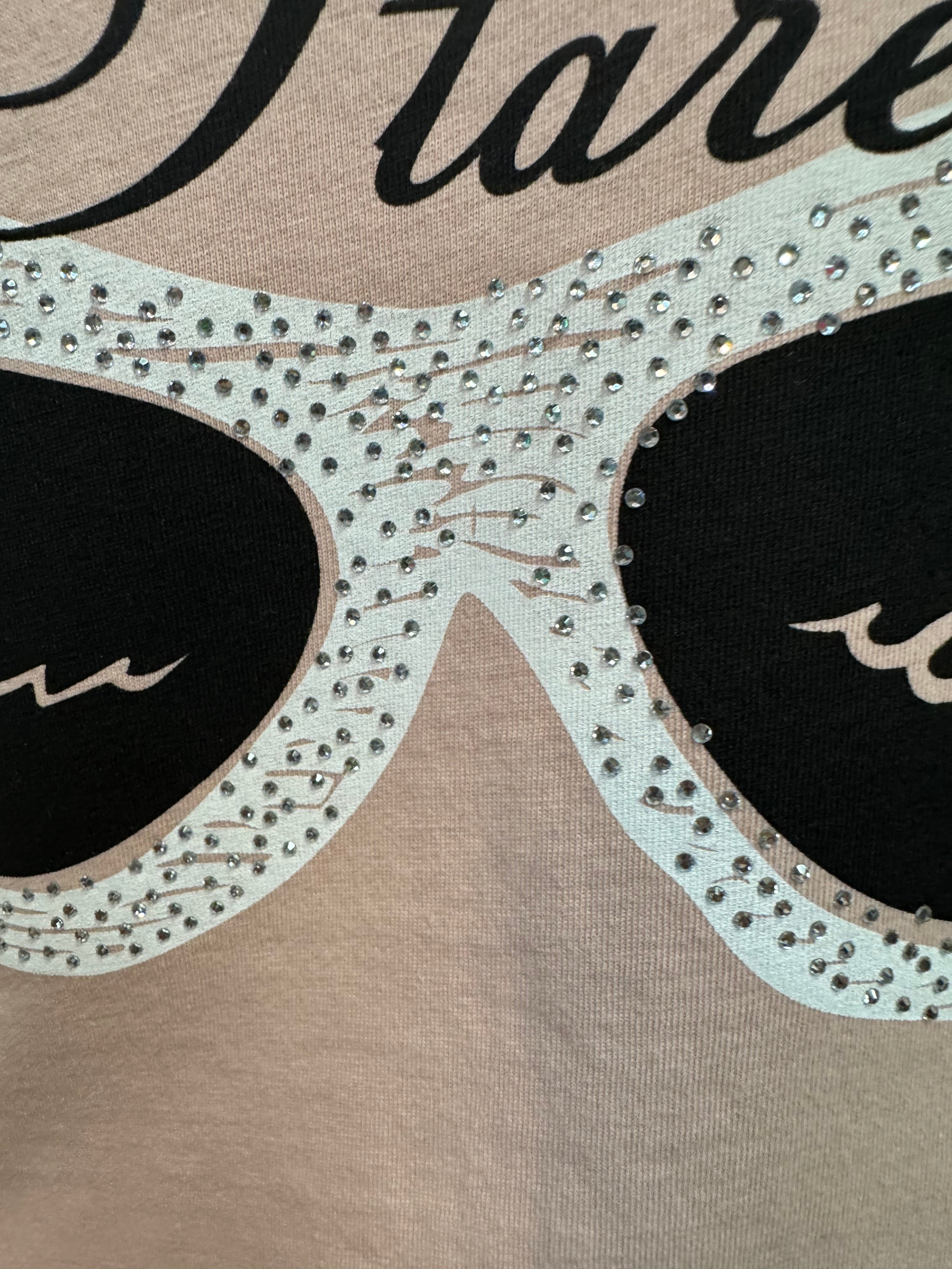 All Us “Give Them a Reason to Stare” Graphic Boyfriend Tee in Powder Pink-T-Shirts-All Us-Deja Nu Boutique, Women's Fashion Boutique in Lampasas, Texas