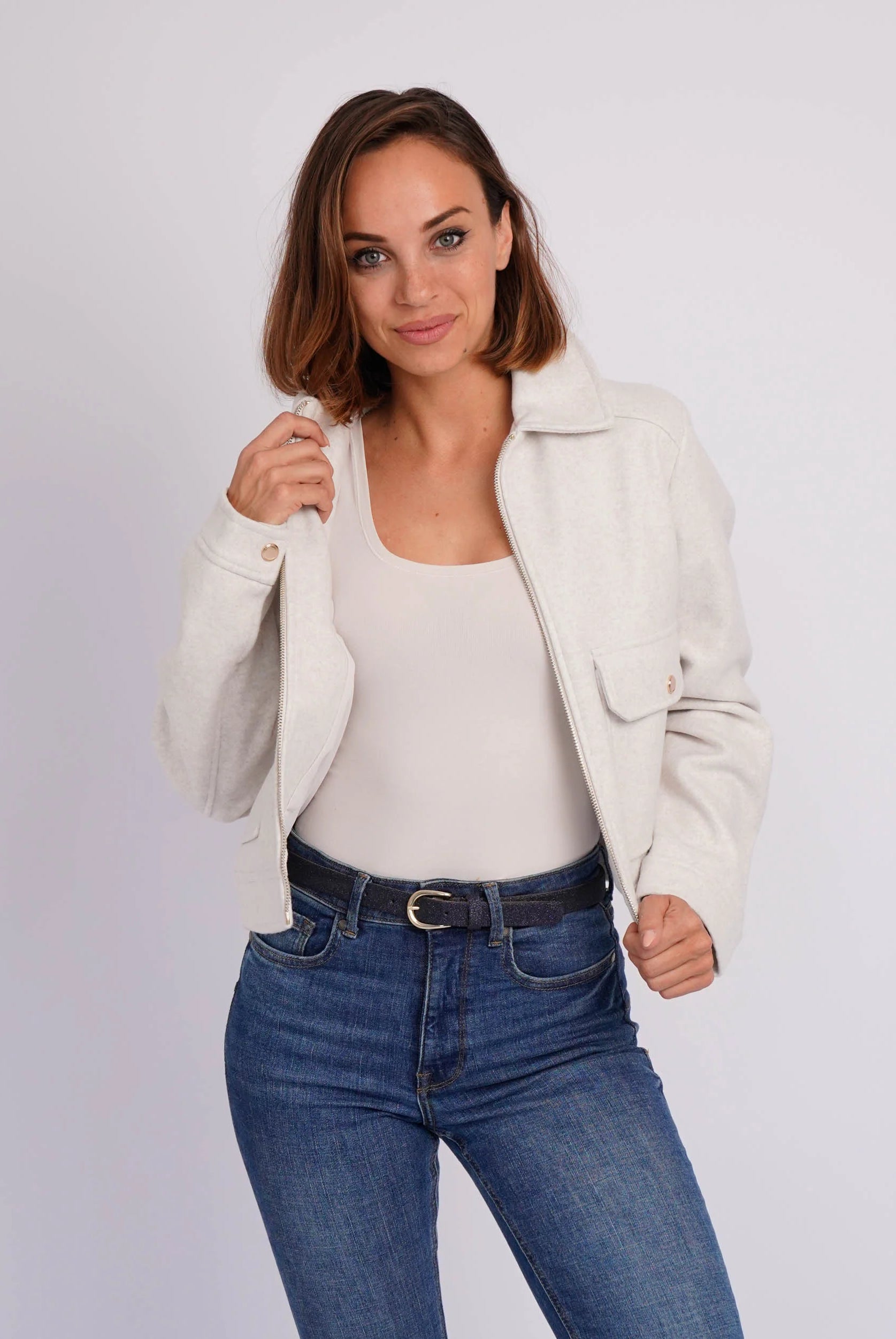 Amsterdam Heritage “Glitty” Blue Shimmer Leather Belt – Italian Nickel-Free Buckle (Handmade)-Belts-Amsterdam Heritage-Deja Nu Boutique, Women's Fashion Boutique in Lampasas, Texas