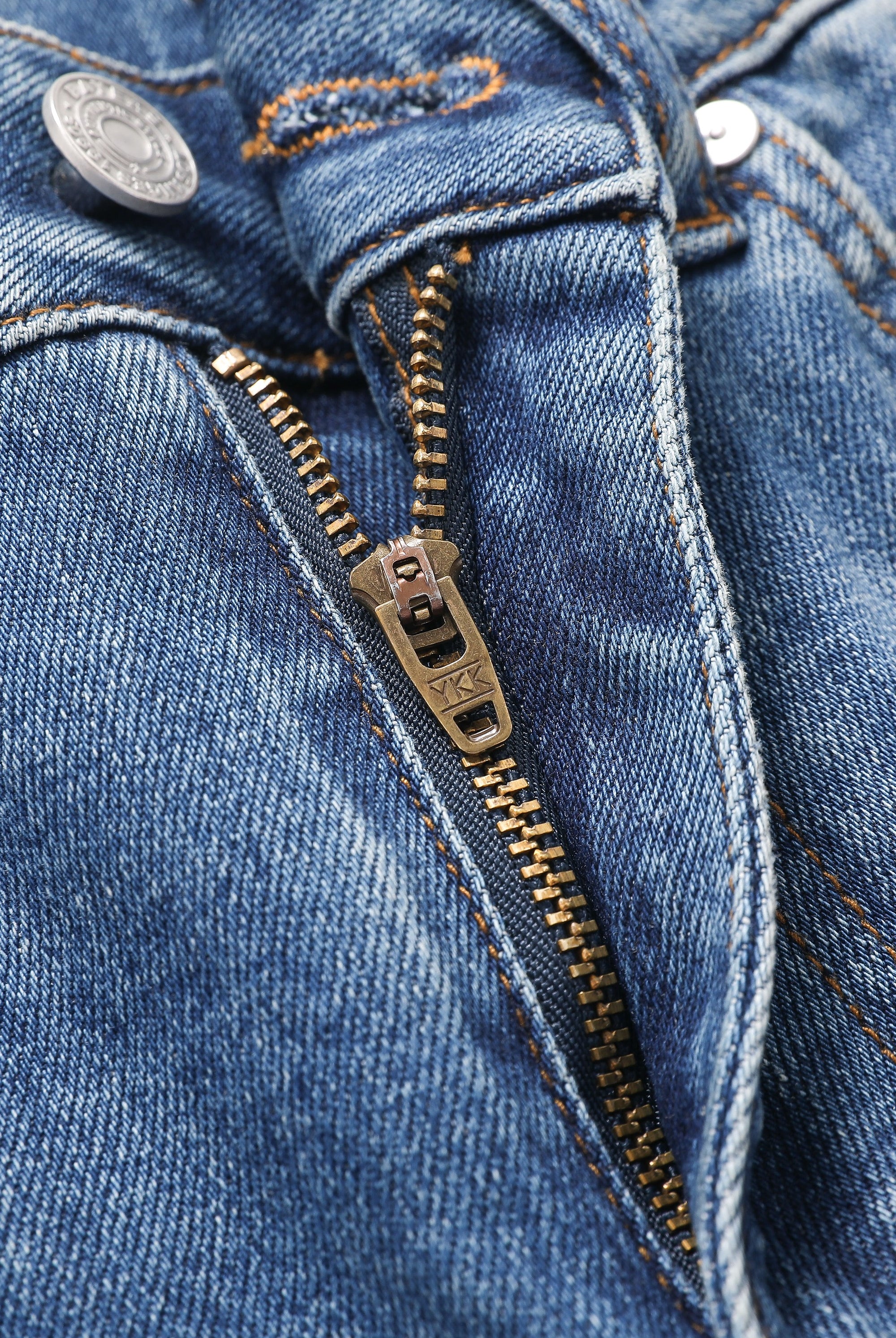 Bayeas High Rise Floral Embroidered Wide Leg Jeans in Medium Blue-Jeans-Bayeas-Deja Nu Boutique, Women's Fashion Boutique in Lampasas, Texas