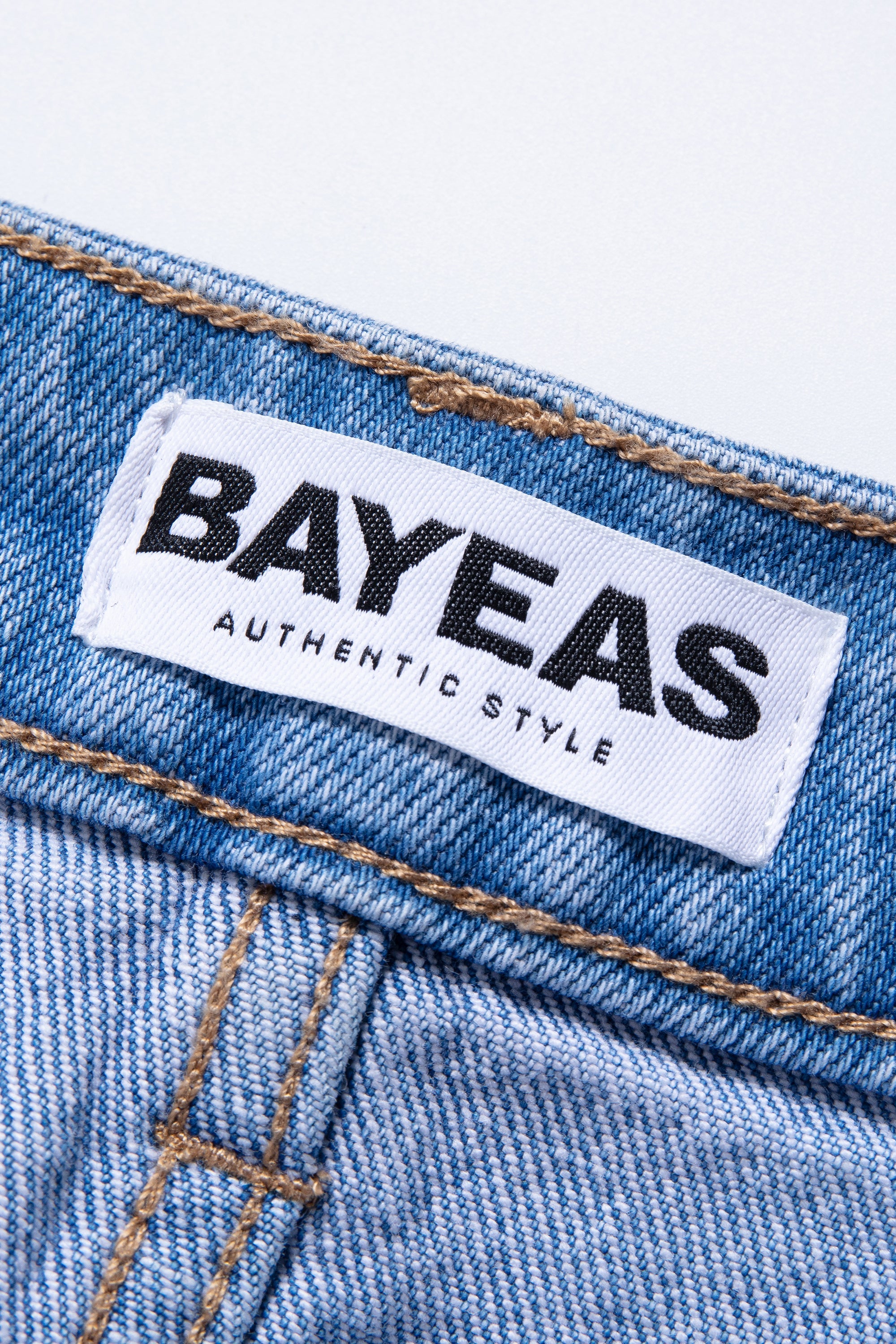 Bayeas Mid Rise Rhinestone Denim Mini Skirt In Blueberry-Skirts-Bayeas-Deja Nu Boutique, Women's Fashion Boutique in Lampasas, Texas