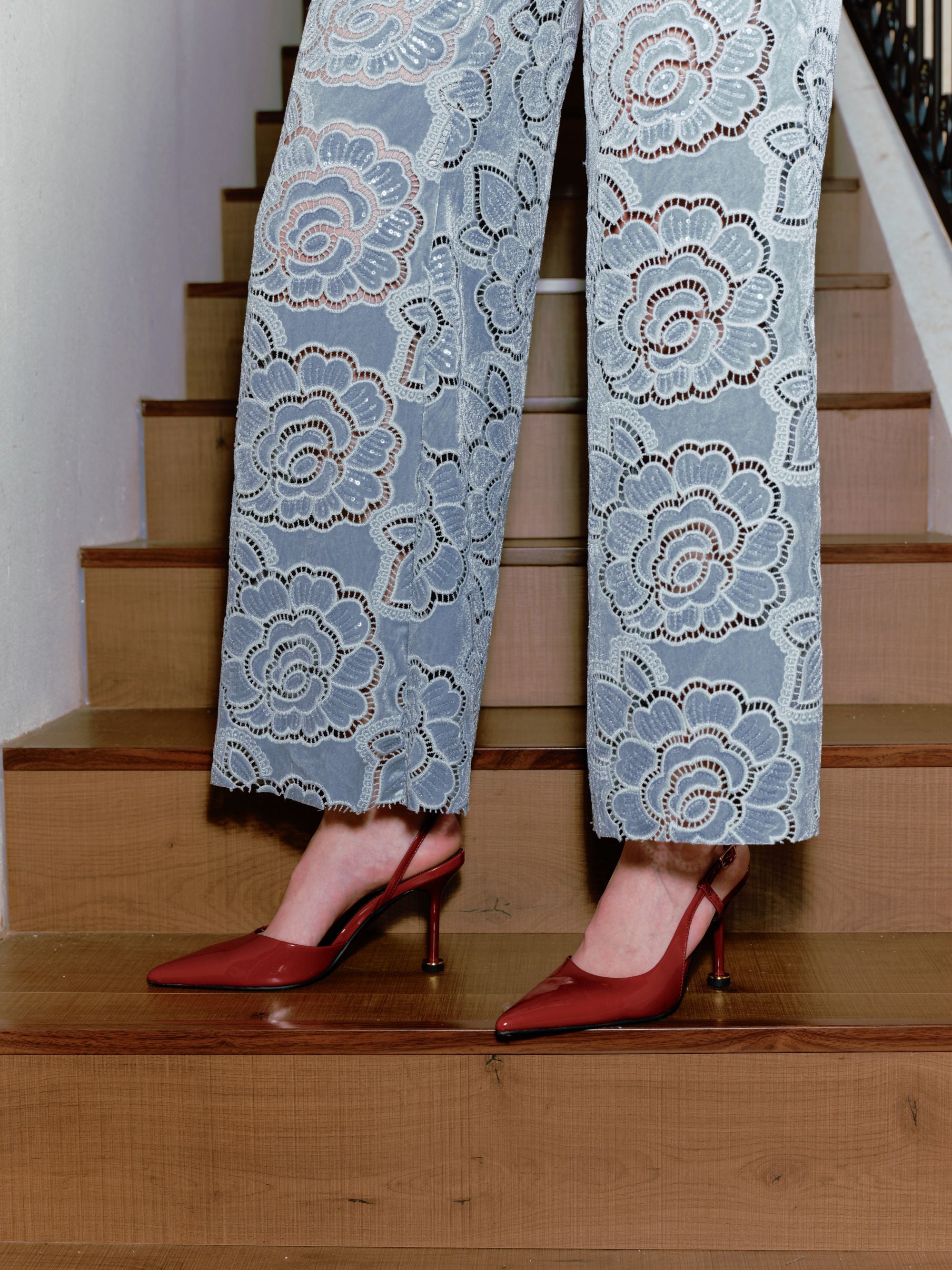 Bayeas Retro Light Blue Wide Leg Jeans-Jeans-Bayeas-Deja Nu Boutique, Women's Fashion Boutique in Lampasas, Texas