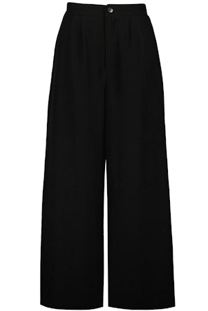 Bishop + Young Marbella Wide Leg Pant In Black-Pants-Bishop And Young-Deja Nu Boutique, Women's Fashion Boutique in Lampasas, Texas