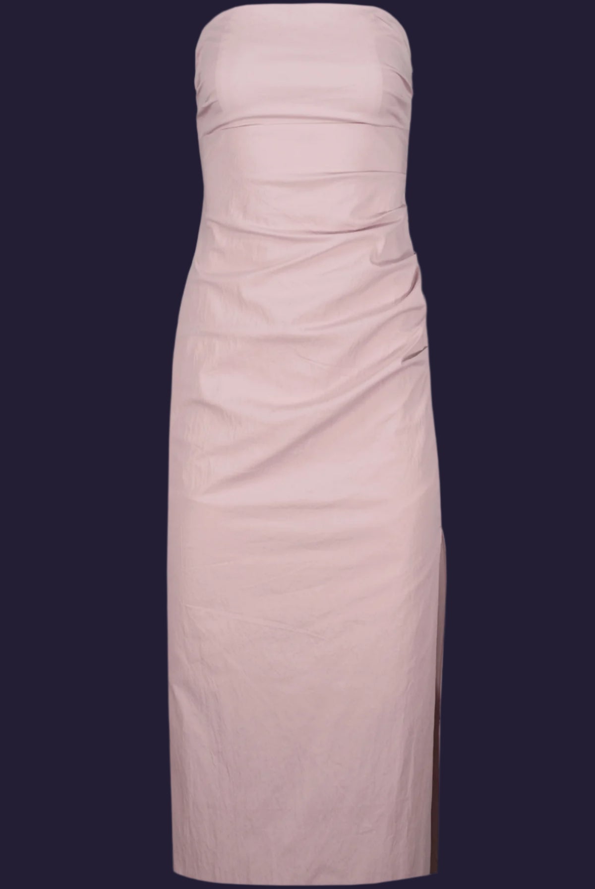 Bishop + Young Naomi Strapless Dress in Violet – Feminine Wild Collection-Midi Dresses-Bishop And Young-Deja Nu Boutique, Women's Fashion Boutique in Lampasas, Texas