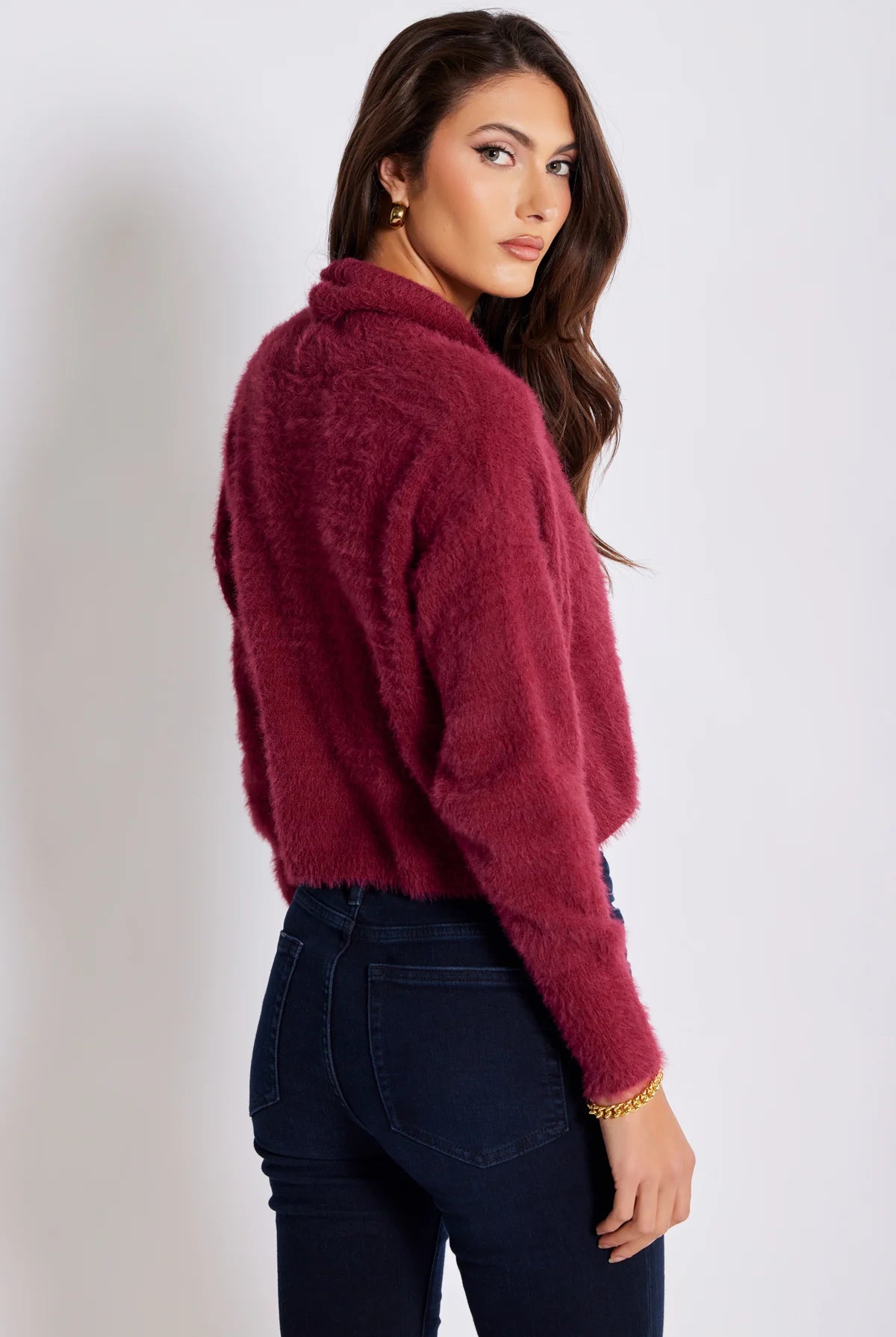 Bishop + Young Precious Moments Mila Cardi In Scarlett-Cardigans & Kimonos-Bishop And Young-Deja Nu Boutique, Women's Fashion Boutique in Lampasas, Texas