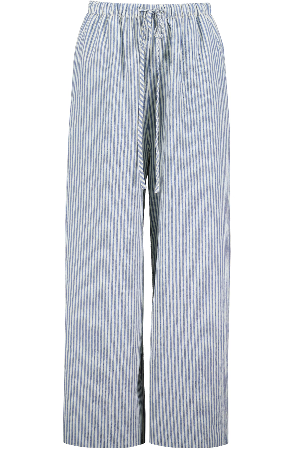 Bishop + Young Serafina Stripe Pant in Blue and White-Bottoms-Bishop And Young-Deja Nu Boutique, Women's Fashion Boutique in Lampasas, Texas