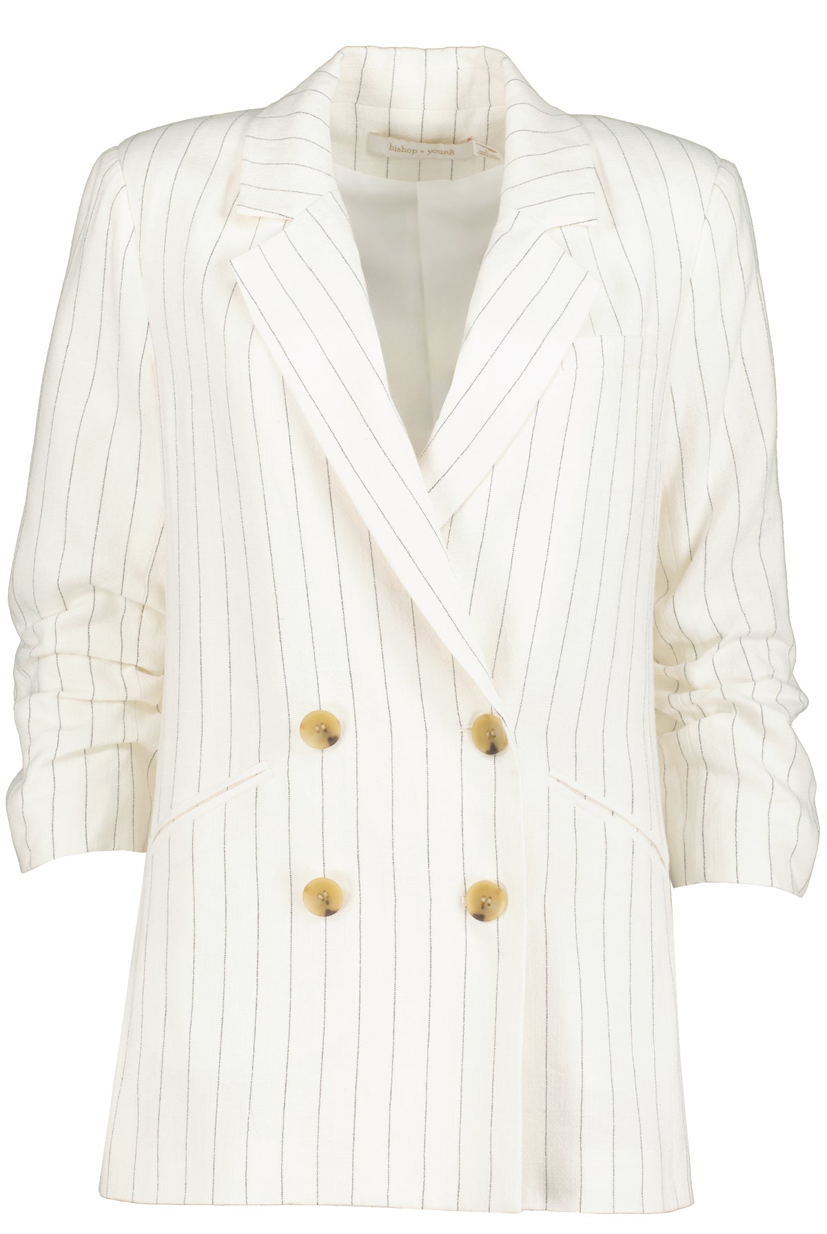 Bishop + Young Ticket To Paradise Stripe Riviera Blazer-Blazers-Bishop And Young-Deja Nu Boutique, Women's Fashion Boutique in Lampasas, Texas