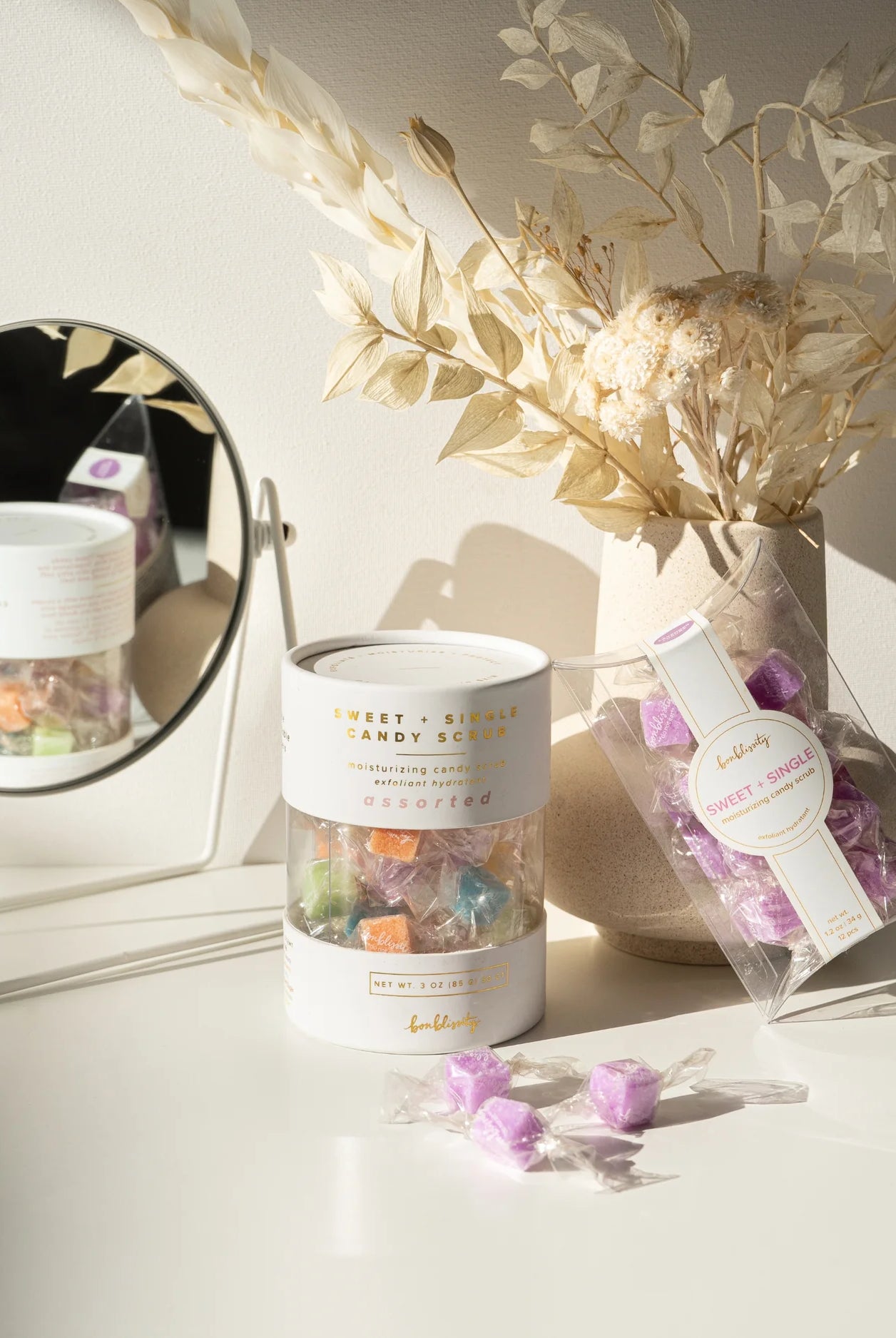 Bonblissity Assorted Sugar Cube Candy Scrub (30 pcs)-Sugar Scrub-Bonblissity-Deja Nu Boutique, Women's Fashion Boutique in Lampasas, Texas