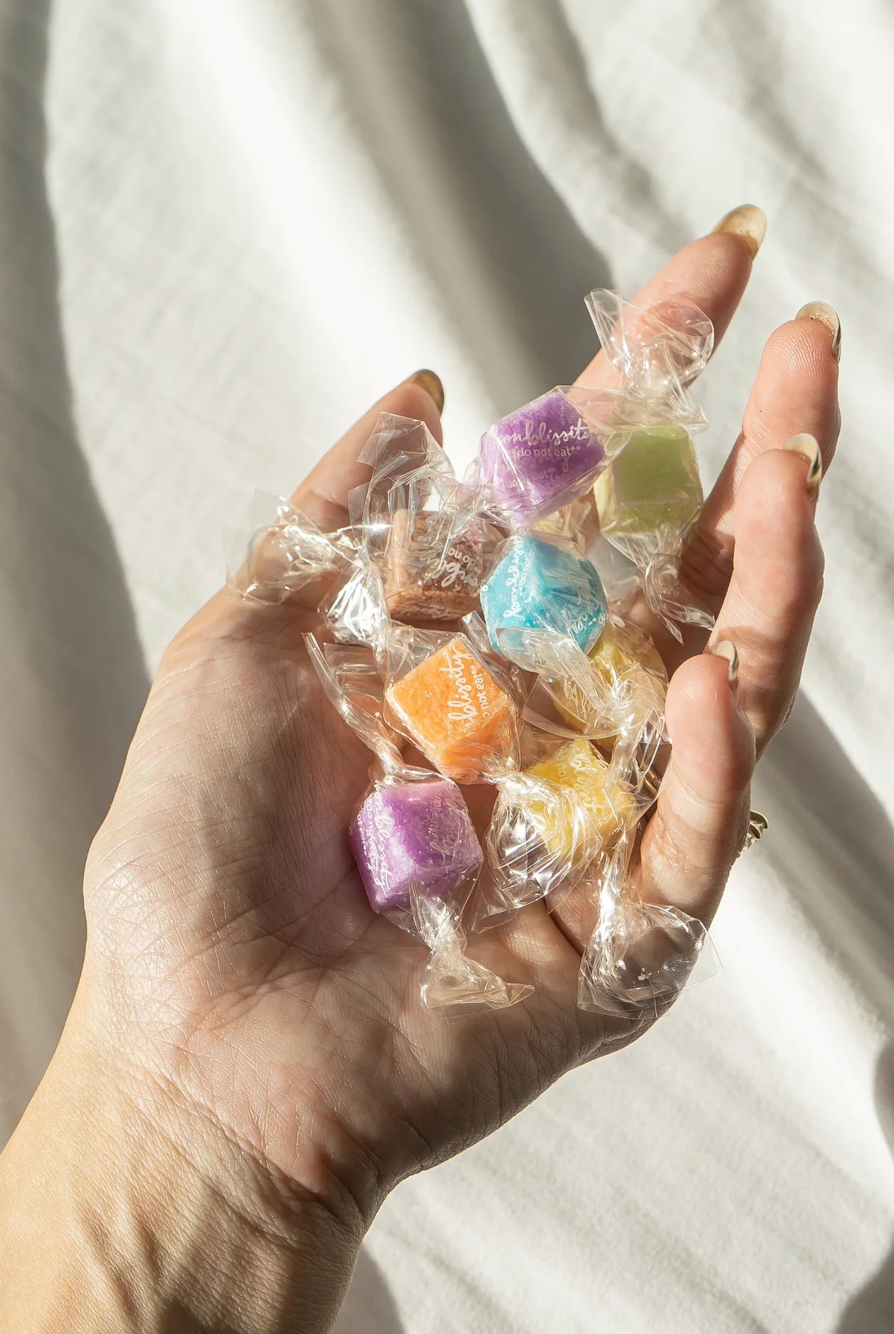 Bonblissity Assorted Sugar Cube Candy Scrub (30 pcs)-Sugar Scrub-Bonblissity-Deja Nu Boutique, Women's Fashion Boutique in Lampasas, Texas