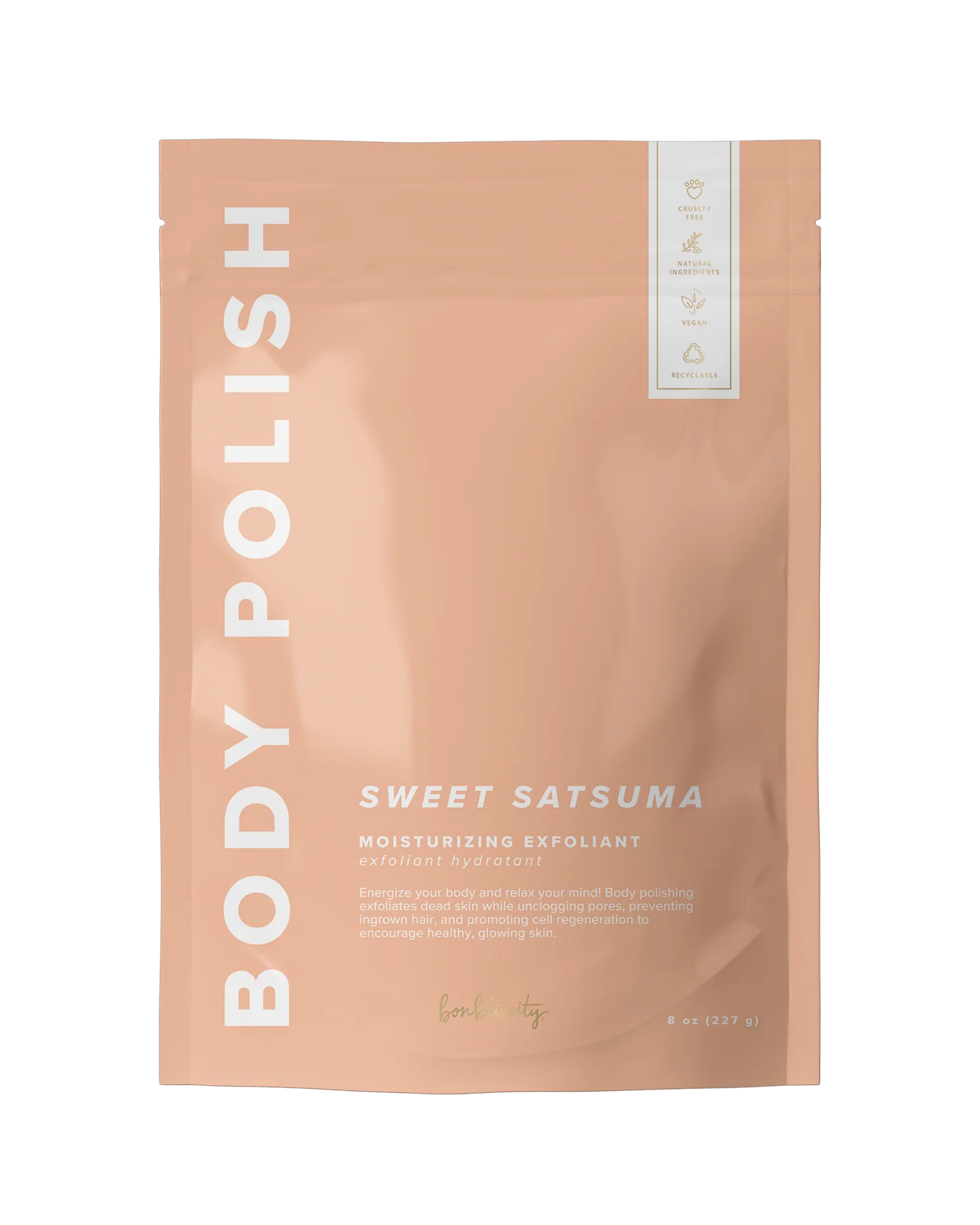 Bonblissity Body Polish Body Scrub – Sweet Satsuma-body scrub-Bonblissity-Deja Nu Boutique, Women's Fashion Boutique in Lampasas, Texas