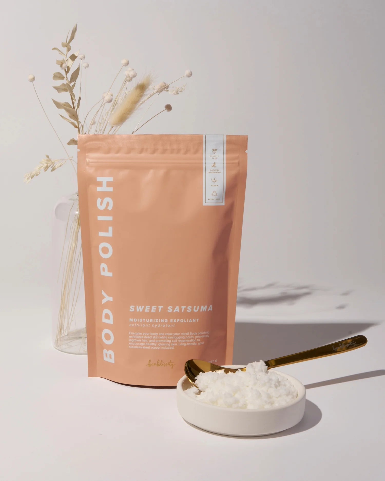 Bonblissity Body Polish Body Scrub – Sweet Satsuma-body scrub-Bonblissity-Deja Nu Boutique, Women's Fashion Boutique in Lampasas, Texas