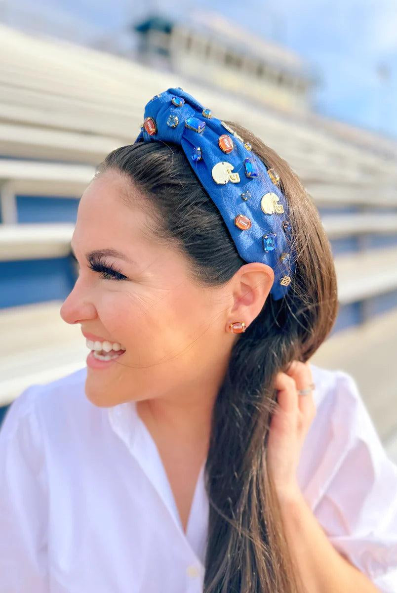 Brianna Cannon Fan Gear Football Headband-Scrunchies & Headbands-Brianna Cannon-Deja Nu Boutique, Women's Fashion Boutique in Lampasas, Texas