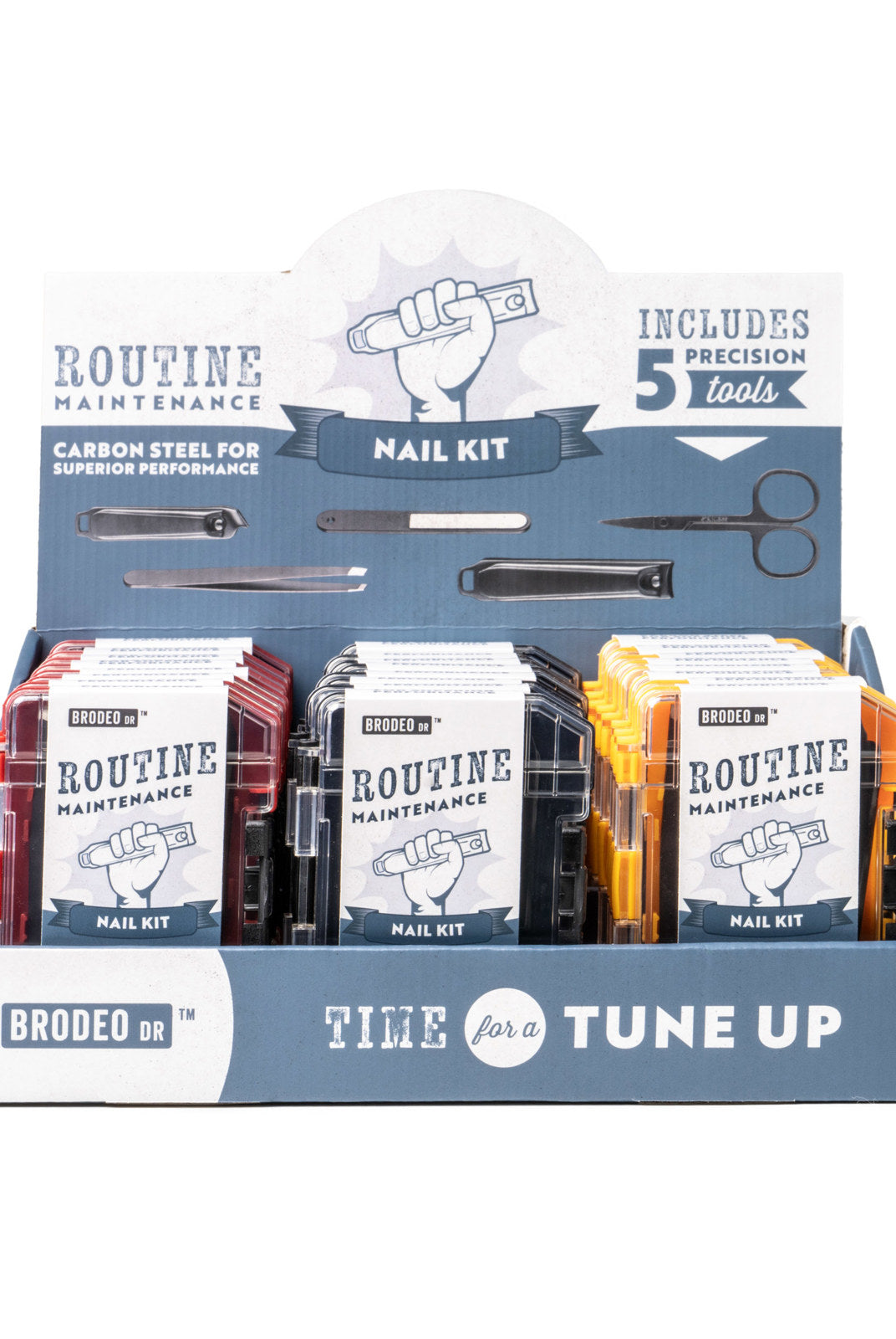 Brodeo Drive™ Routine Maintenance Nail Kit – 5-Piece Carbon Steel Grooming Set in Tool Case-tool set-Brodeo Drive-Deja Nu Boutique, Women's Fashion Boutique in Lampasas, Texas