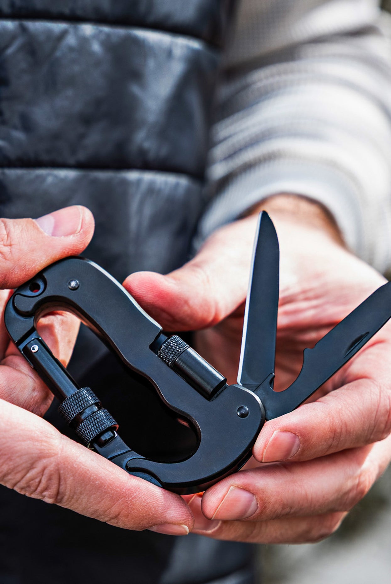 Bunk House™ Unbound 6-In-1 Carabiner Multitool-Multifunctional Tools-Bunk House-Deja Nu Boutique, Women's Fashion Boutique in Lampasas, Texas