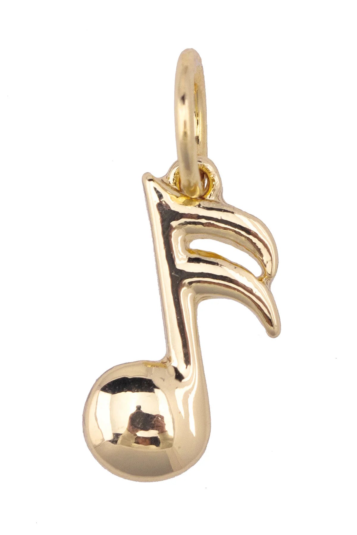 Canvas Style Music Note Charm in Shiny Gold 18K Triple Gold Plated-Charms-Canvas Style-Deja Nu Boutique, Women's Fashion Boutique in Lampasas, Texas