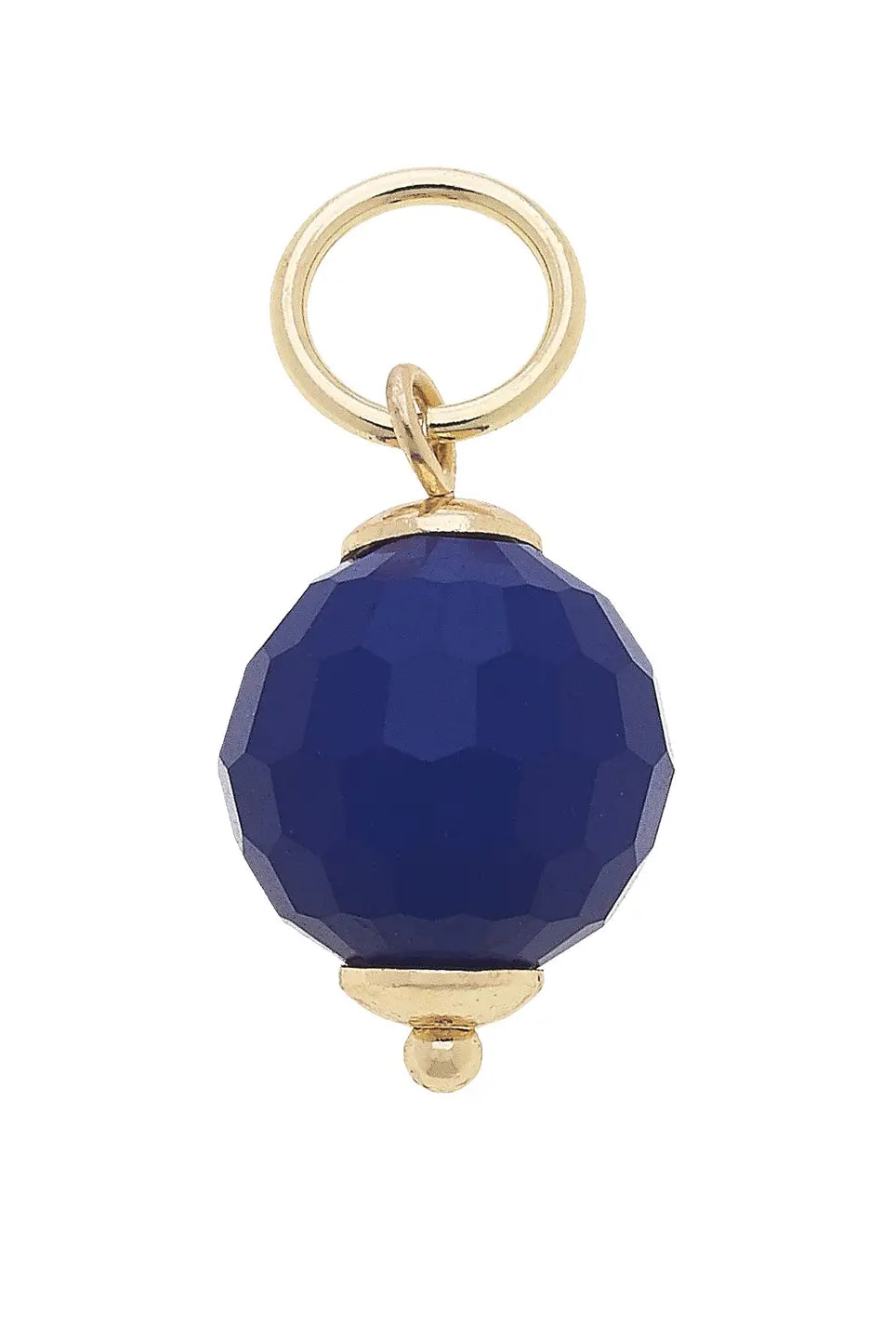 ๐ Canvas Style Royal Blue & Navy Resin Bead Charm-Charms-Canvas Style-Deja Nu Boutique, Women's Fashion Boutique in Lampasas, Texas