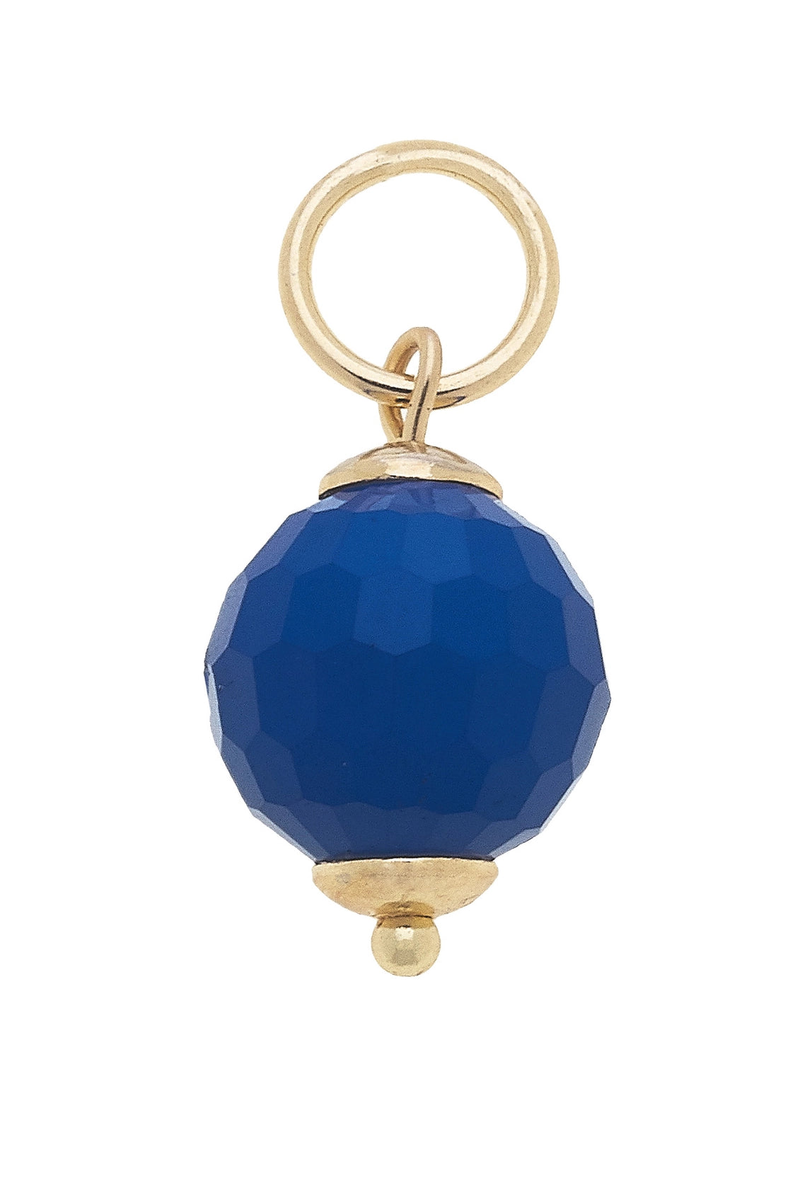 ๐ Canvas Style Royal Blue & Navy Resin Bead Charm-Charms-Canvas Style-Deja Nu Boutique, Women's Fashion Boutique in Lampasas, Texas