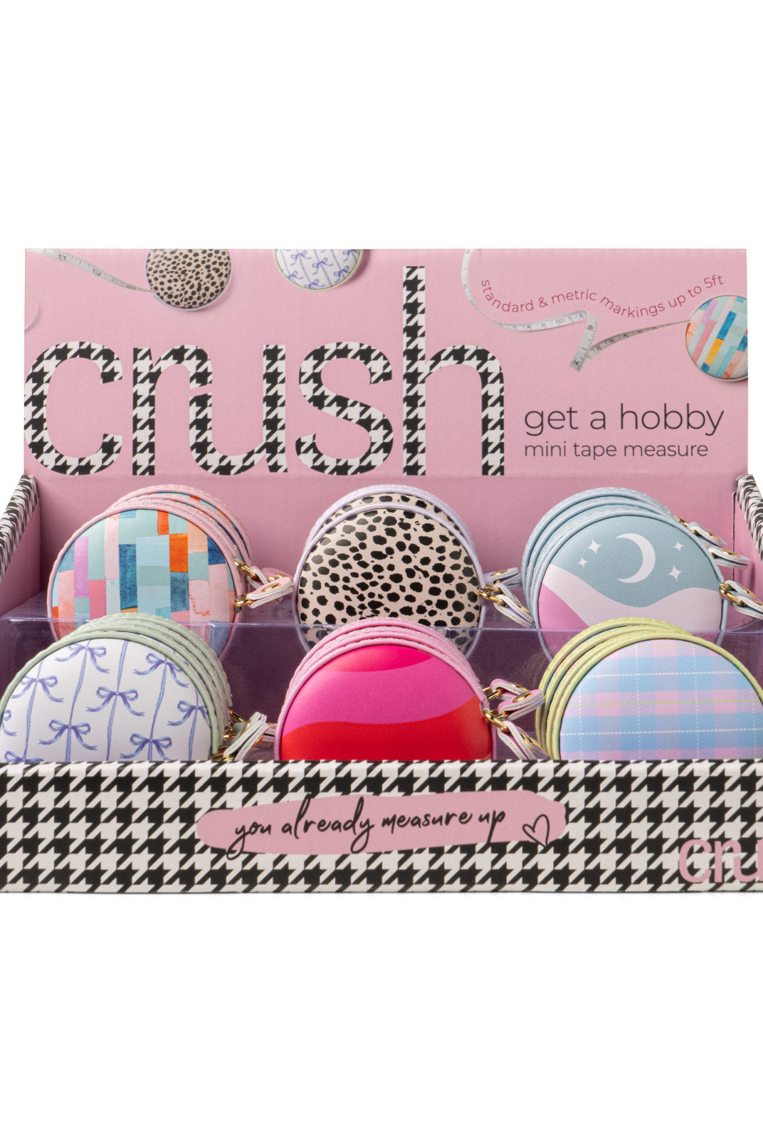 Crush™ Get A Hobby Mini Tape Measure-Tape Measure-Crush-Deja Nu Boutique, Women's Fashion Boutique in Lampasas, Texas
