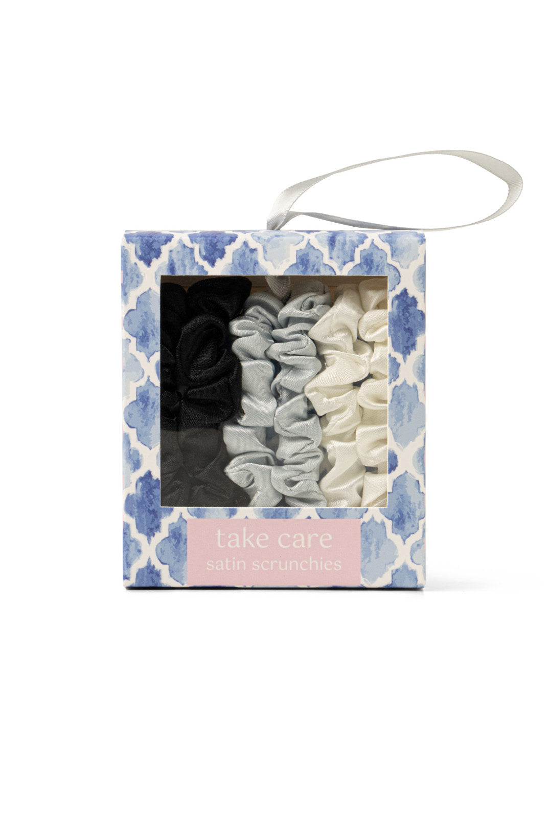 Crush™ Take Care Satin Scrunchies-Hair Ties-Crush-Deja Nu Boutique, Women's Fashion Boutique in Lampasas, Texas