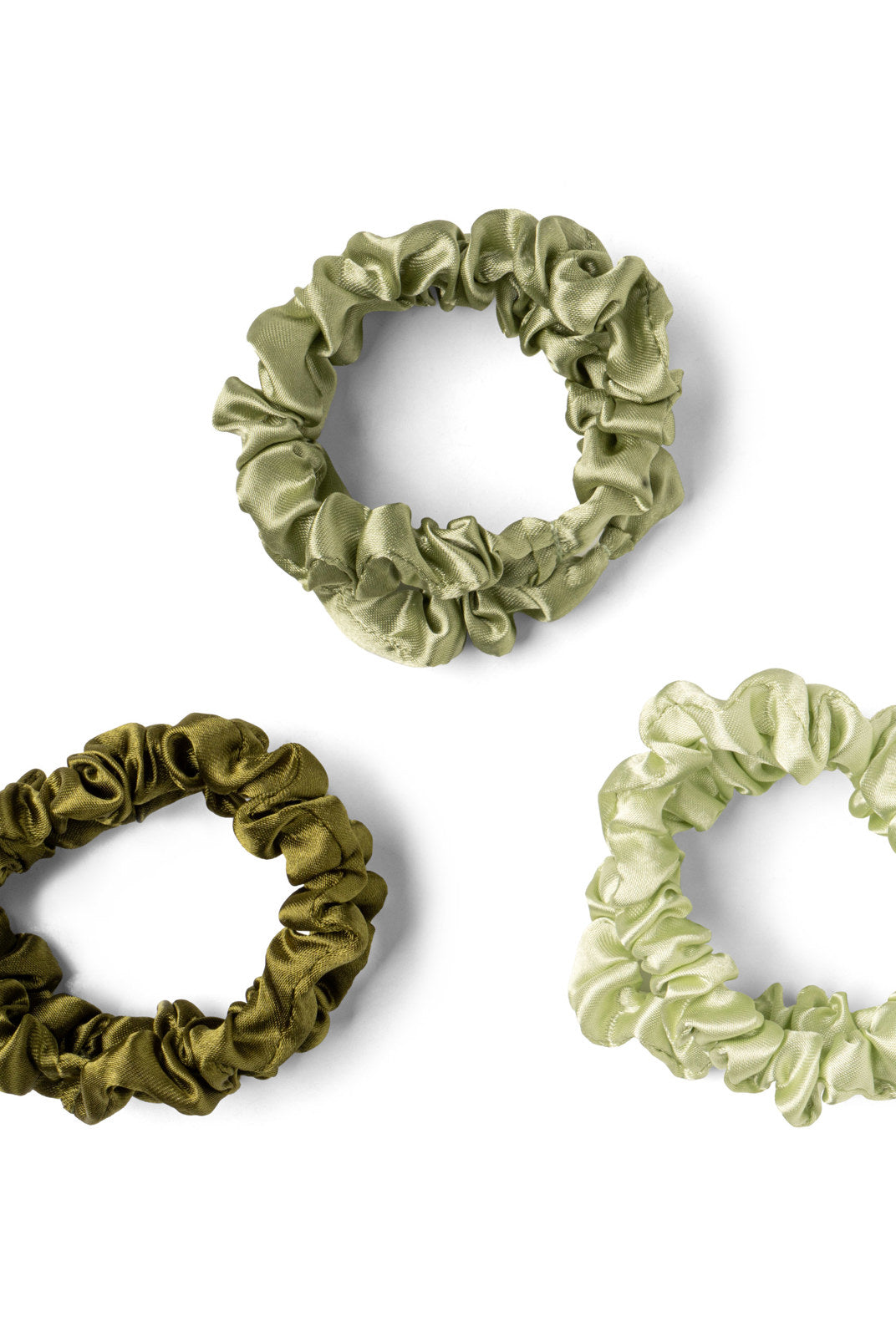 Crush™ Take Care Satin Scrunchies-Hair Ties-Crush-Deja Nu Boutique, Women's Fashion Boutique in Lampasas, Texas