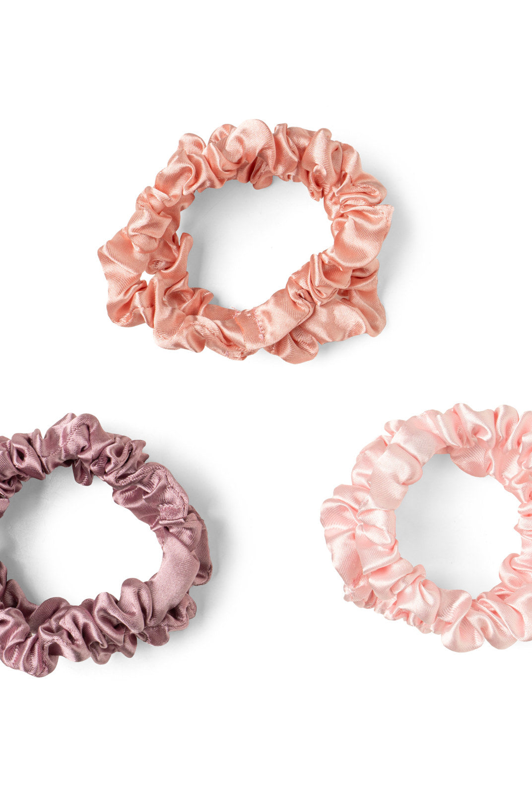 Crush™ Take Care Satin Scrunchies-Hair Ties-Crush-Deja Nu Boutique, Women's Fashion Boutique in Lampasas, Texas