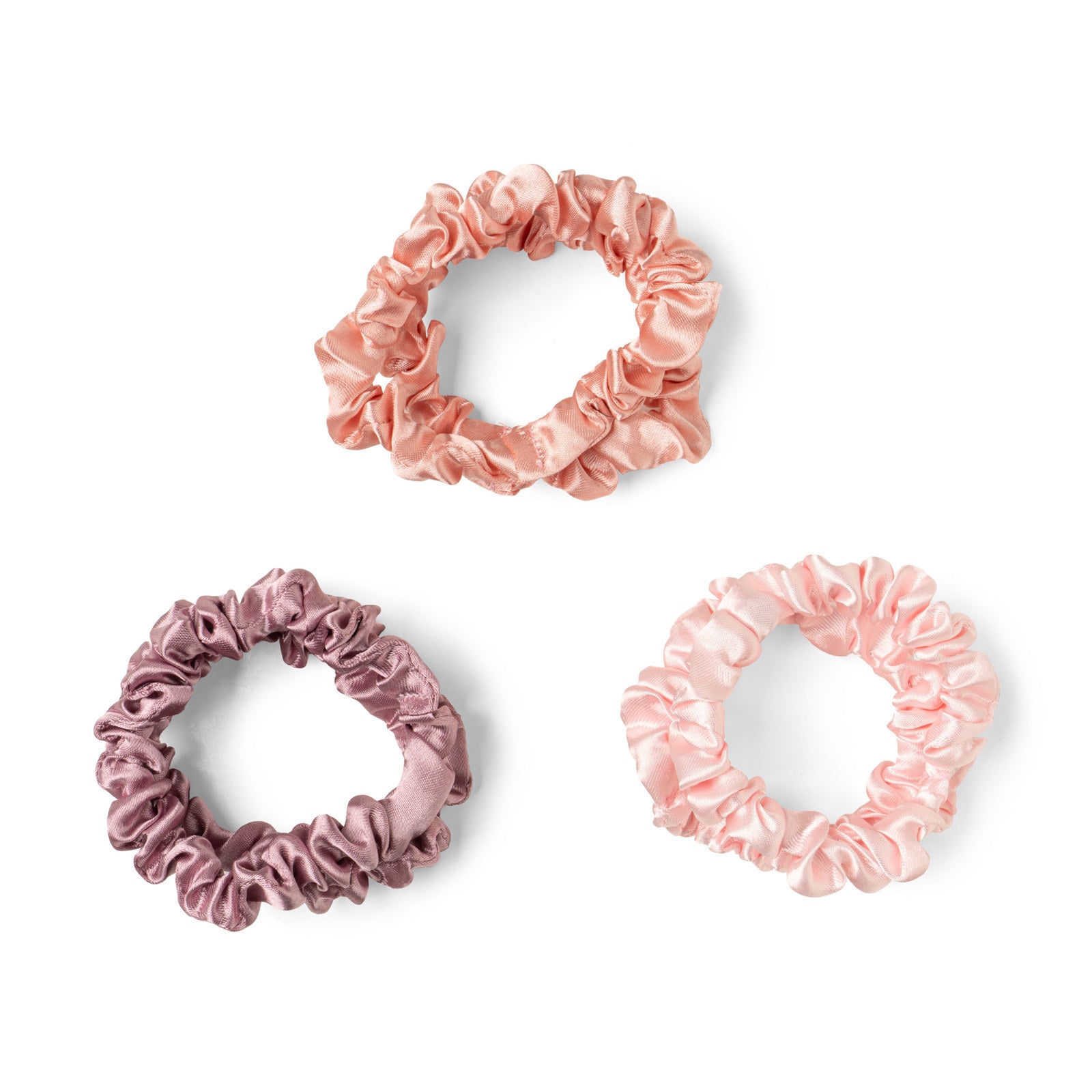 Crush™ Take Care Satin Scrunchies-Hair Ties-Crush-Deja Nu Boutique, Women's Fashion Boutique in Lampasas, Texas