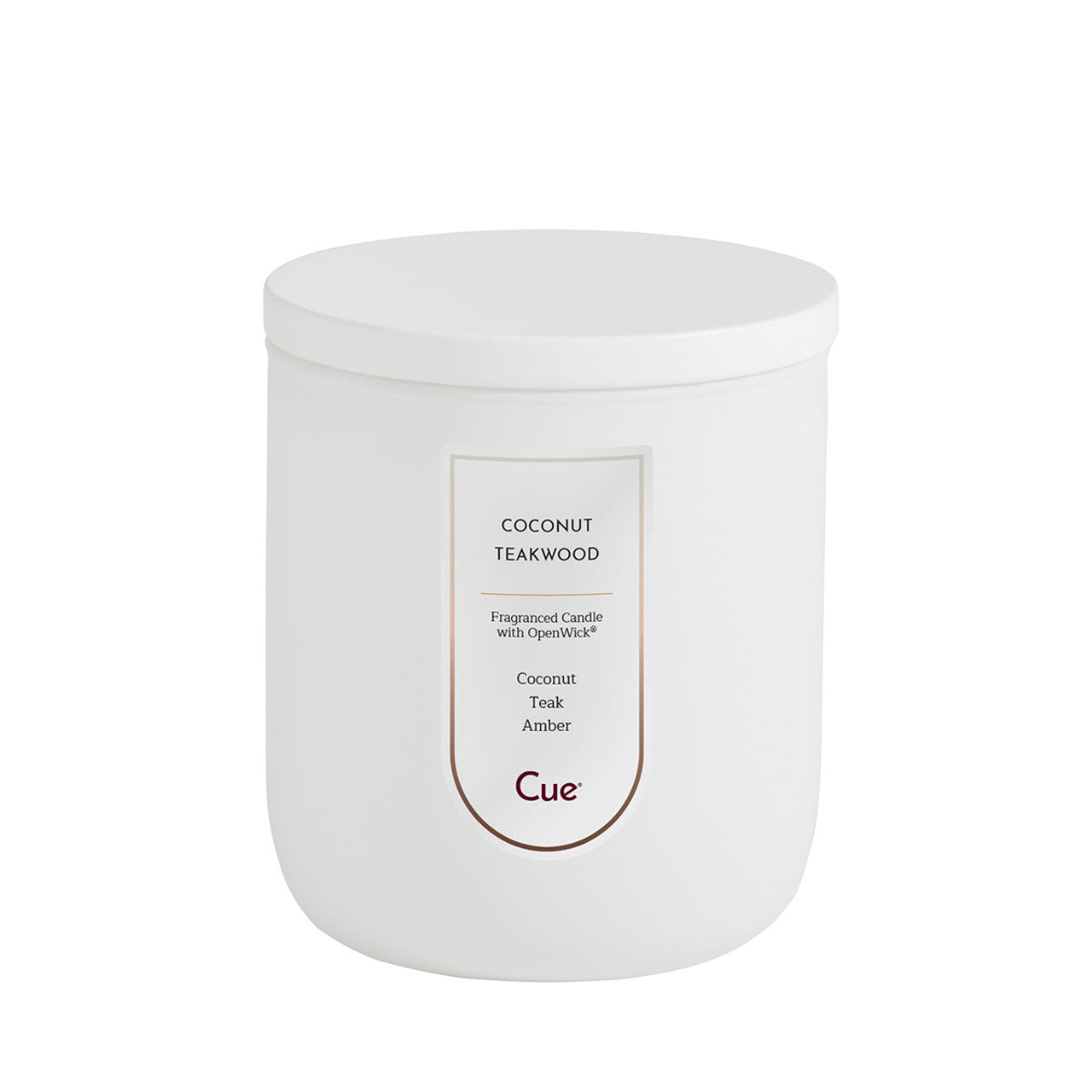 Cue Coconut Teakwood Candle Signature Collection-Candle-Cue-Deja Nu Boutique, Women's Fashion Boutique in Lampasas, Texas
