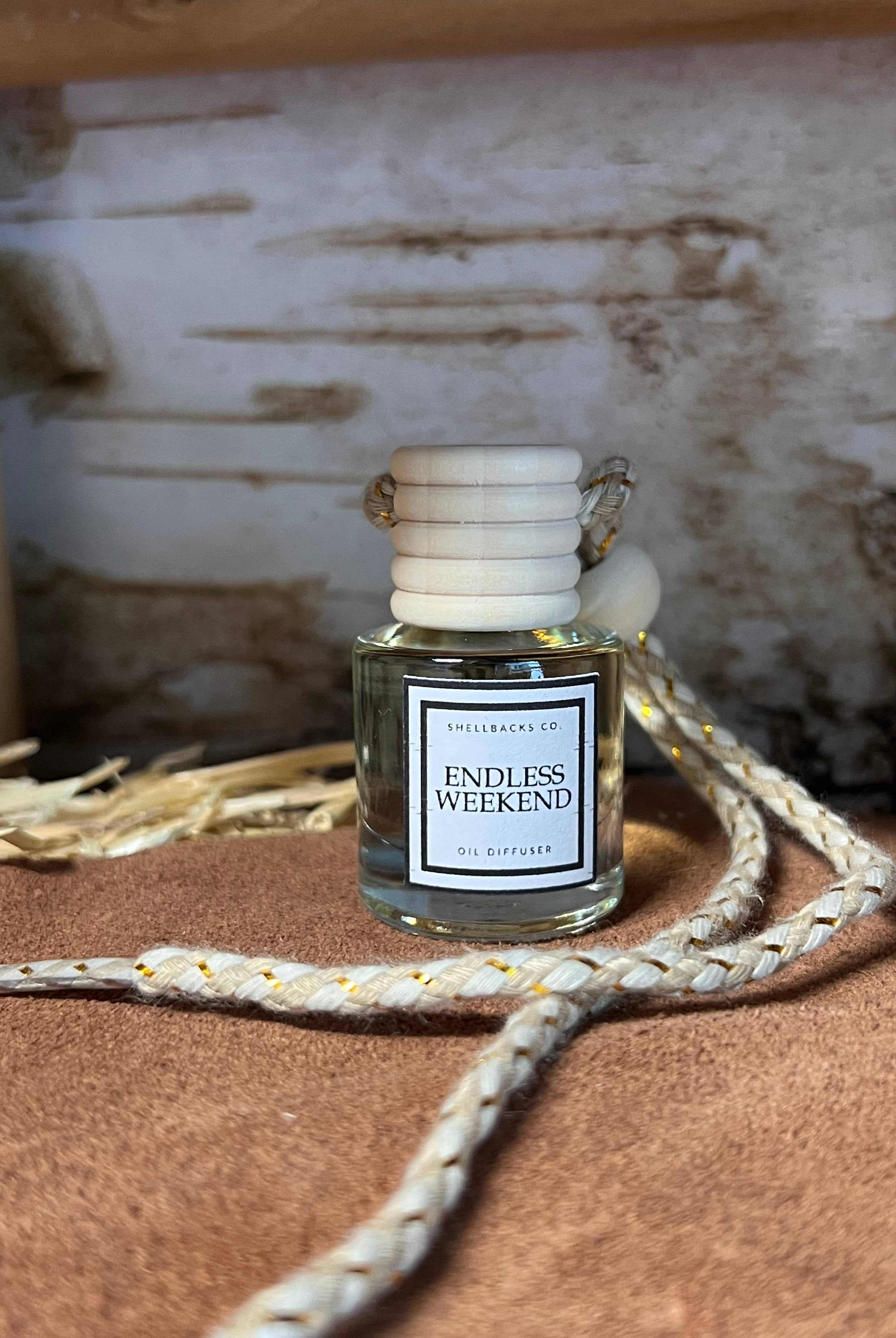 Endless Weekend Car Freshener Diffuser – Citrus, Coconut & Magnolia Escape-Car Diffuser-Prairie Chicken Sticker Shop & Gifts-Deja Nu Boutique, Women's Fashion Boutique in Lampasas, Texas