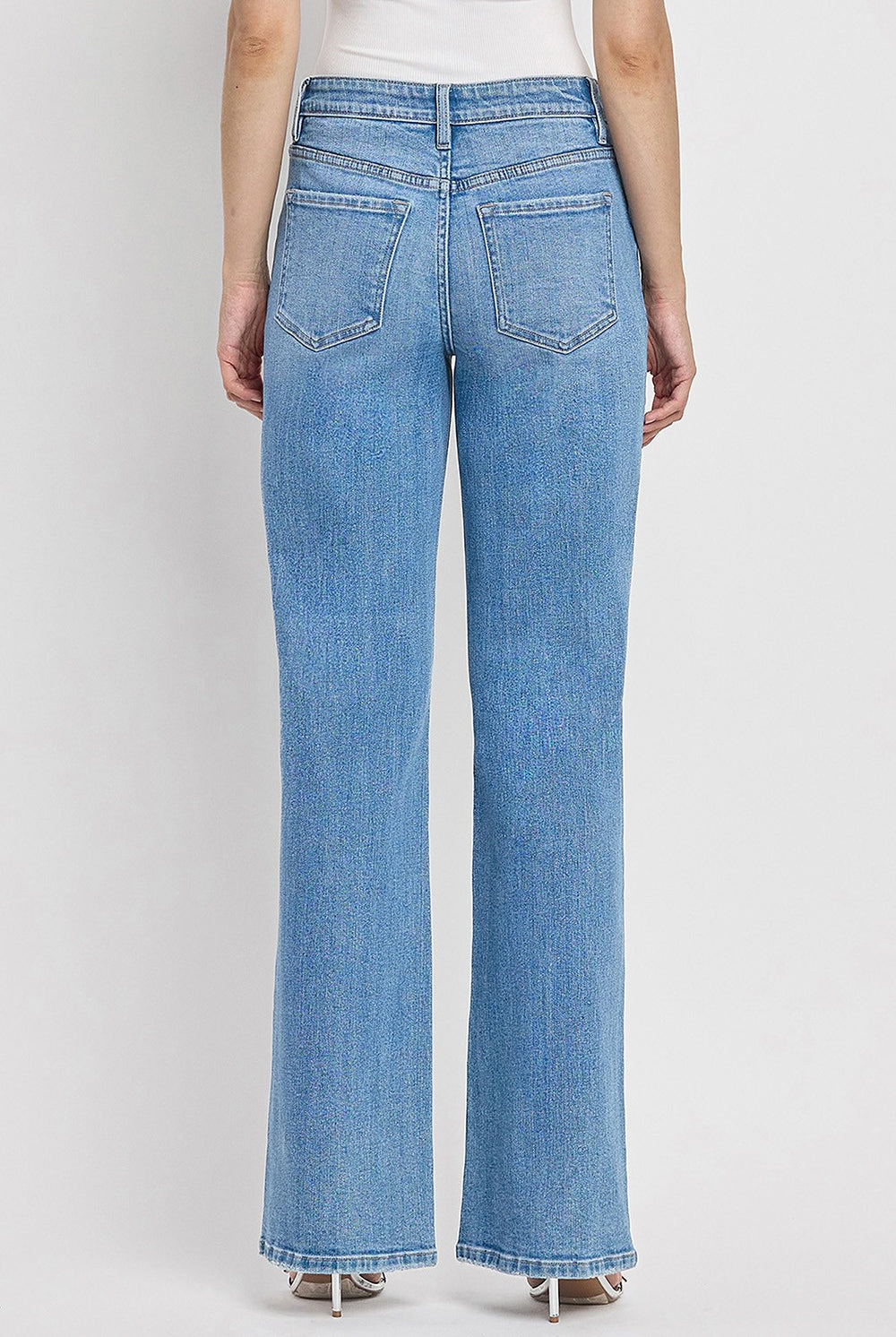 Flying Monkey 90’s High Rise Vintage Flare Jeans-Jeans-Flying Monkey-Deja Nu Boutique, Women's Fashion Boutique in Lampasas, Texas