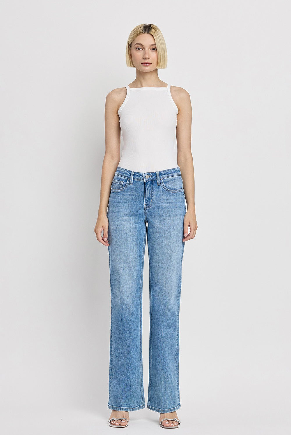 Flying Monkey 90’s High Rise Vintage Flare Jeans-Jeans-Flying Monkey-Deja Nu Boutique, Women's Fashion Boutique in Lampasas, Texas