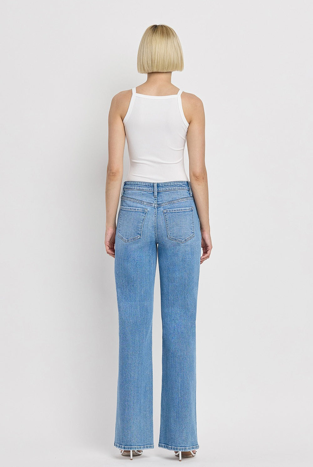 Flying Monkey 90’s High Rise Vintage Flare Jeans-Jeans-Flying Monkey-Deja Nu Boutique, Women's Fashion Boutique in Lampasas, Texas