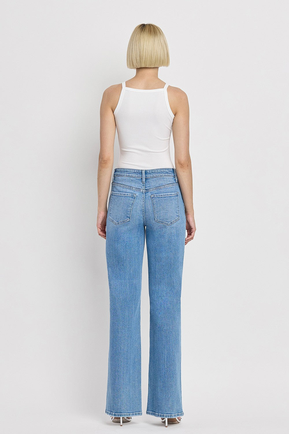 Flying Monkey 90’s High Rise Vintage Flare Jeans-Jeans-Flying Monkey-Deja Nu Boutique, Women's Fashion Boutique in Lampasas, Texas