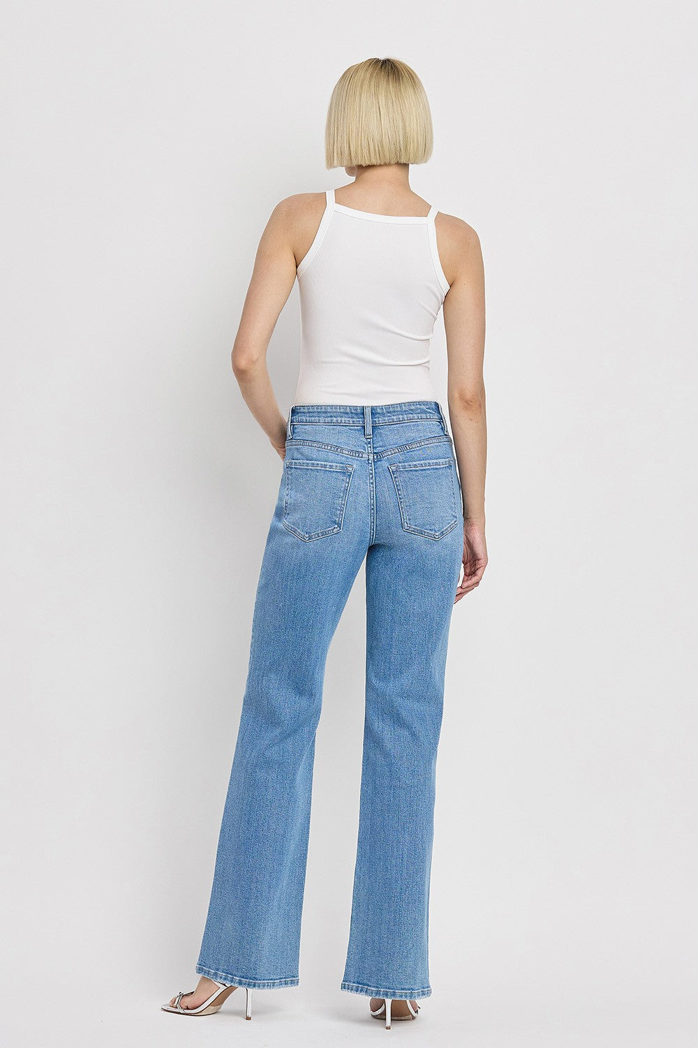 Flying Monkey 90’s High Rise Vintage Flare Jeans-Jeans-Flying Monkey-Deja Nu Boutique, Women's Fashion Boutique in Lampasas, Texas