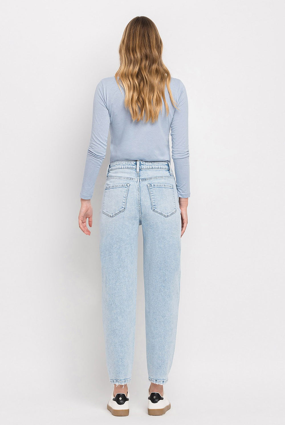 Flying Monkey Super High Rise Barrel Leg Jeans-Jeans-Flying Monkey-Deja Nu Boutique, Women's Fashion Boutique in Lampasas, Texas