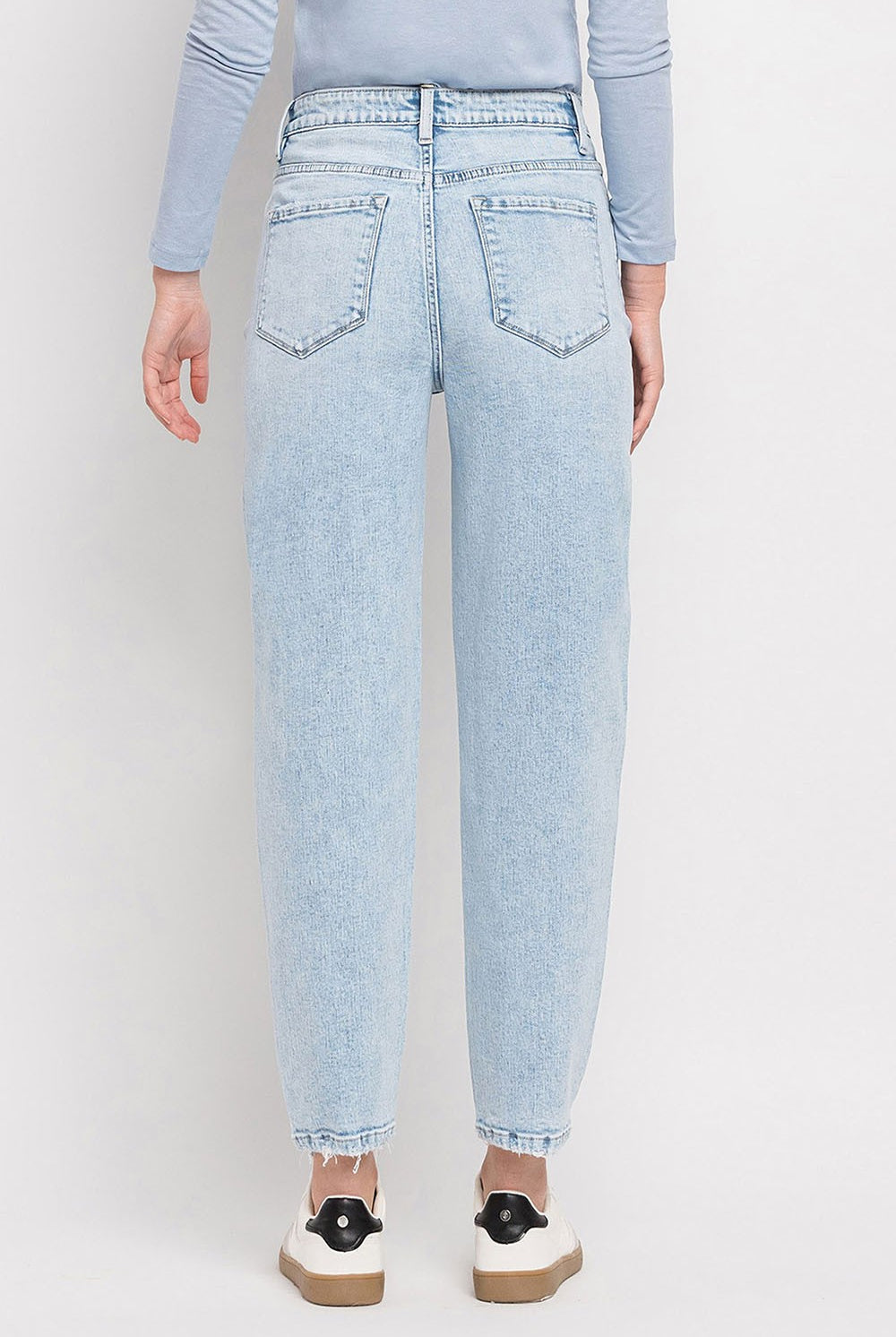 Flying Monkey Super High Rise Barrel Leg Jeans-Jeans-Flying Monkey-Deja Nu Boutique, Women's Fashion Boutique in Lampasas, Texas