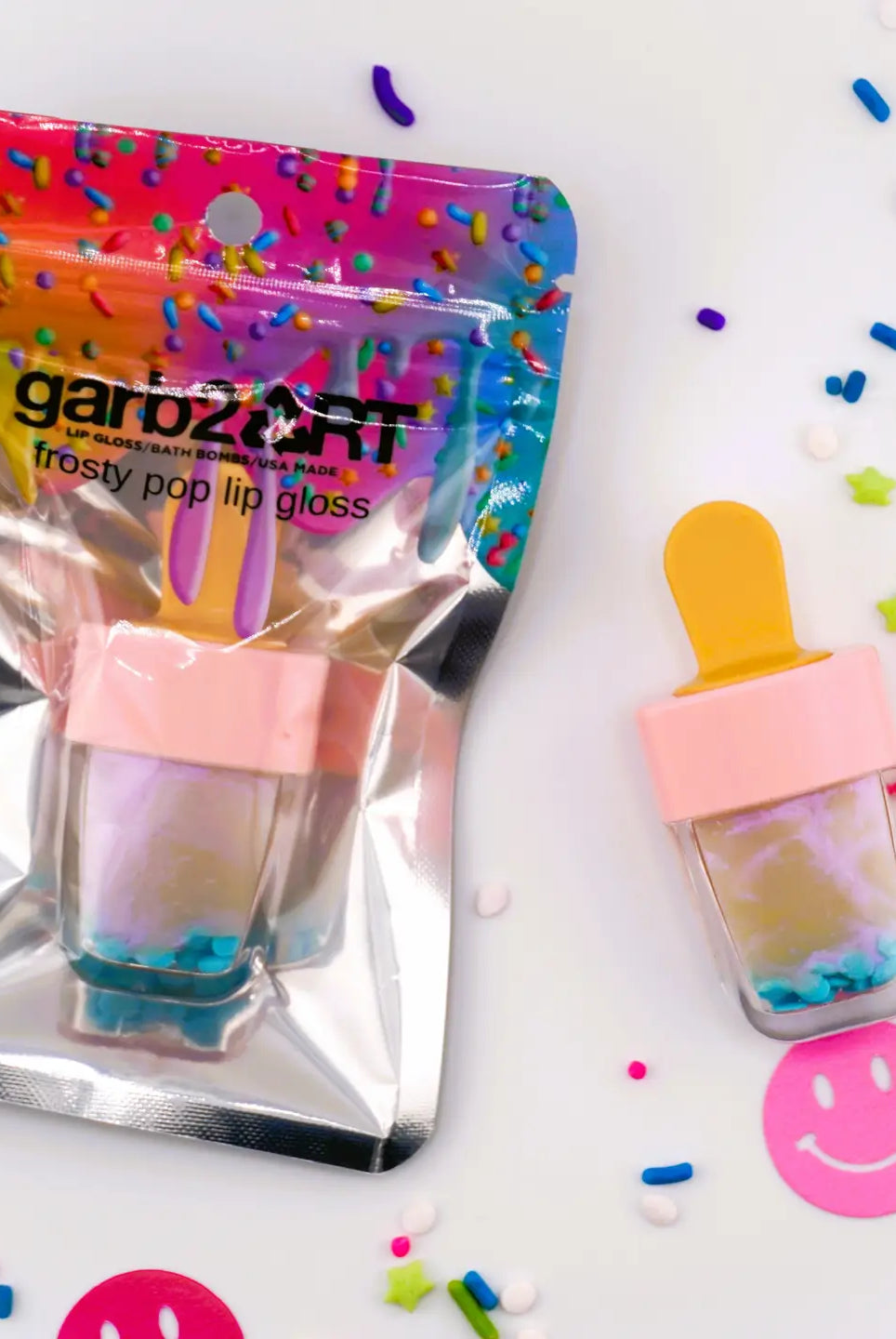 GARB2ART Frosty Pop Lip Gloss – Mermaid-Lip Gloss-GARB2ART-Deja Nu Boutique, Women's Fashion Boutique in Lampasas, Texas