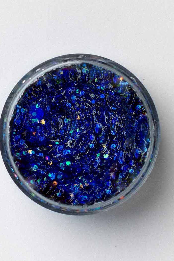 Galexie Glister Blue Suede Shoes Royal Blue - Hair, Face, Body Glitter Gel-Cosmetics-Galexie Glister-Deja Nu Boutique, Women's Fashion Boutique in Lampasas, Texas