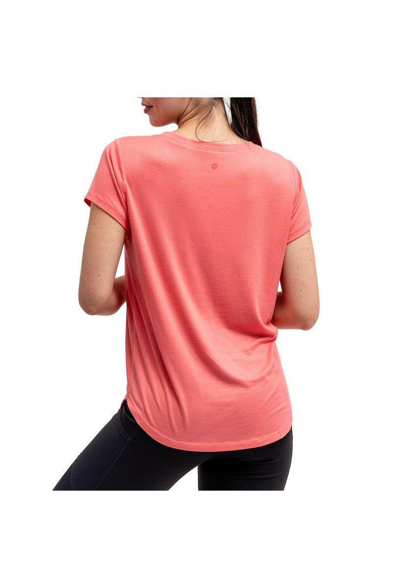 Hello Mello® Dream Tee in Coral-Tops-Hello Mello-Deja Nu Boutique, Women's Fashion Boutique in Lampasas, Texas