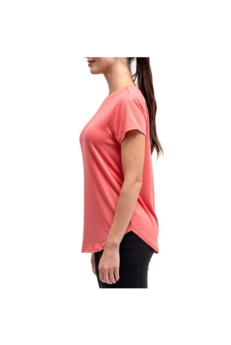 Hello Mello® Dream Tee in Coral-Tops-Hello Mello-Deja Nu Boutique, Women's Fashion Boutique in Lampasas, Texas