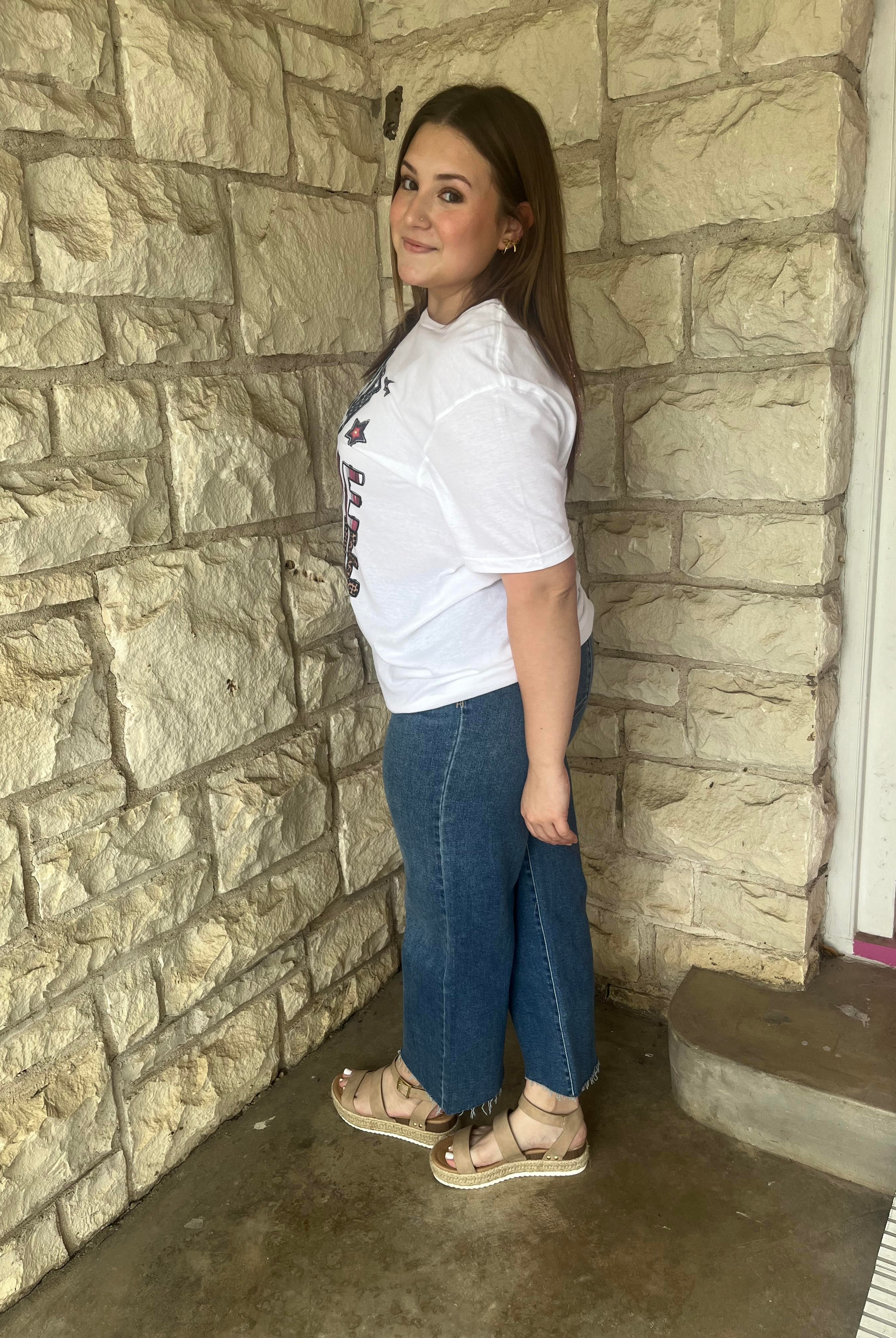 J. Coons "Red, Wine, and Blue" Tee-shirts-J. Coons-Deja Nu Boutique, Women's Fashion Boutique in Lampasas, Texas