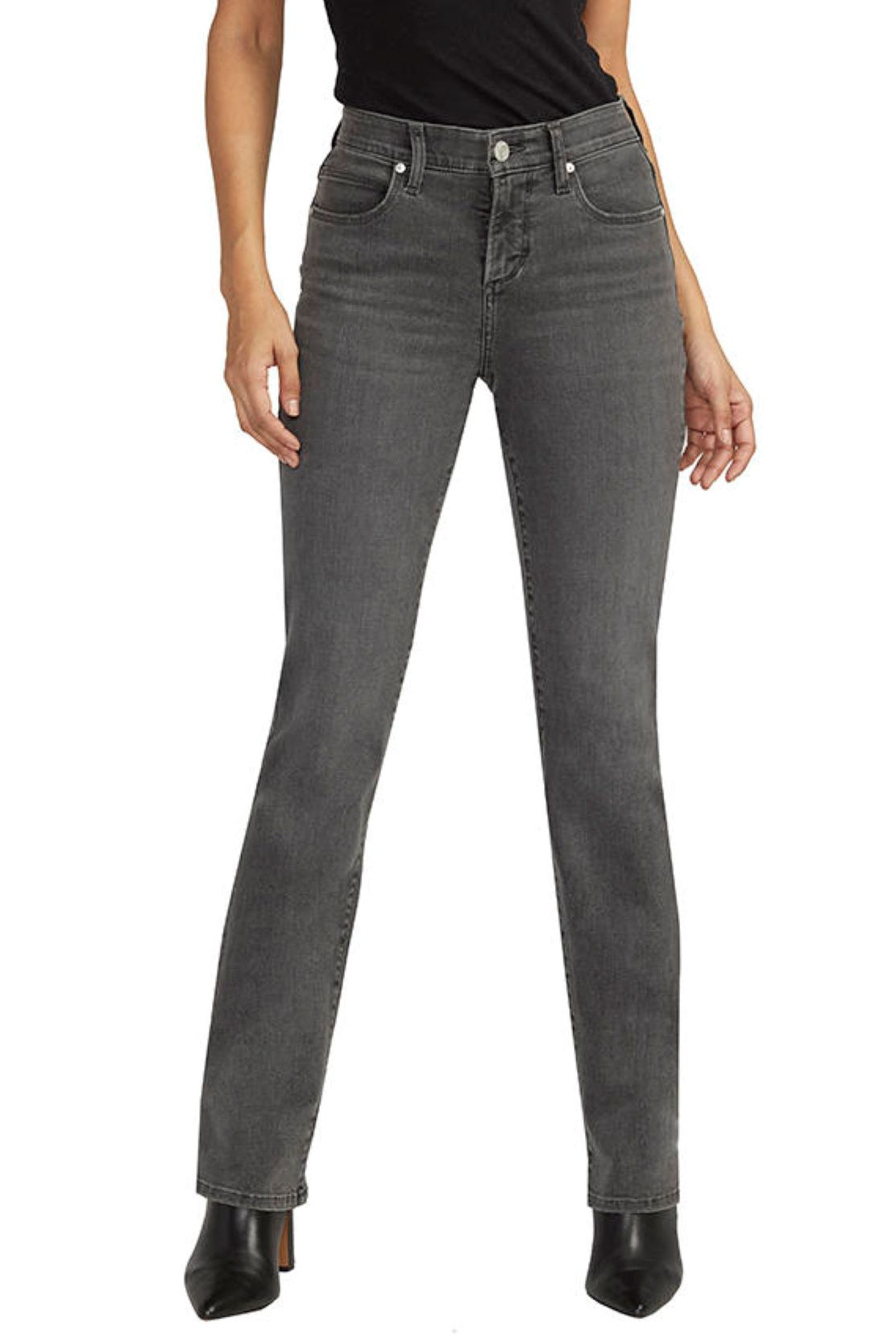 Jag Mid Rise Eloise Bootcut In Storm Cloud-Jeans-Jag-Deja Nu Boutique, Women's Fashion Boutique in Lampasas, Texas