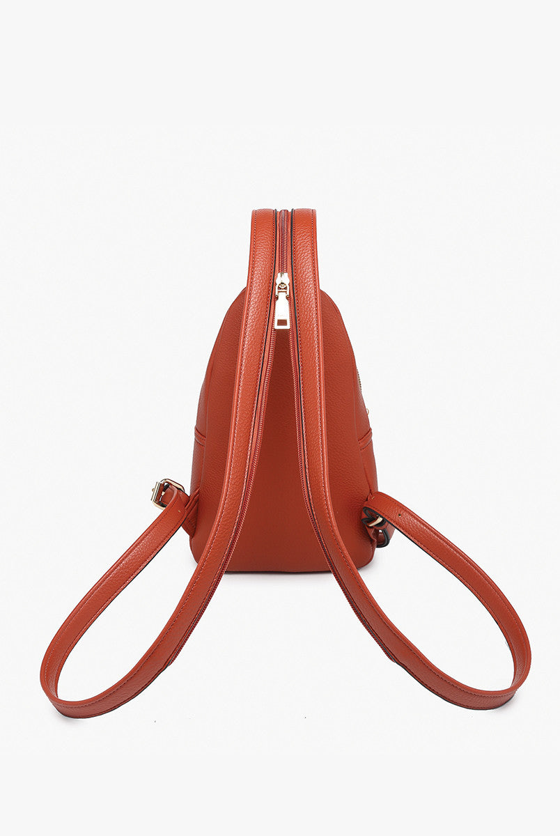 Jen & Co. Ari Vegan Convertible Sling Backpack – Black-Handbags, Wallets & Cases-Jen & Co.-Deja Nu Boutique, Women's Fashion Boutique in Lampasas, Texas