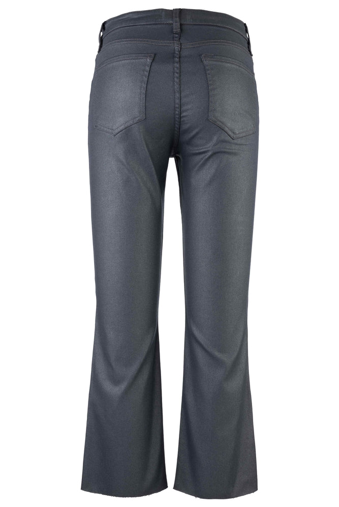 KUT FROM THE KLOTH Kelsey High Rise Ankle Flare with Raw Hem in Silver Bell-Jeans-Kut from the Kloth-Deja Nu Boutique, Women's Fashion Boutique in Lampasas, Texas