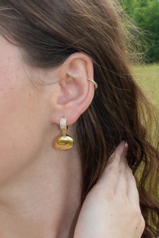 Kinsey Designs Alana Huggies-Earrings-Kinsey Designs-Deja Nu Boutique, Women's Fashion Boutique in Lampasas, Texas
