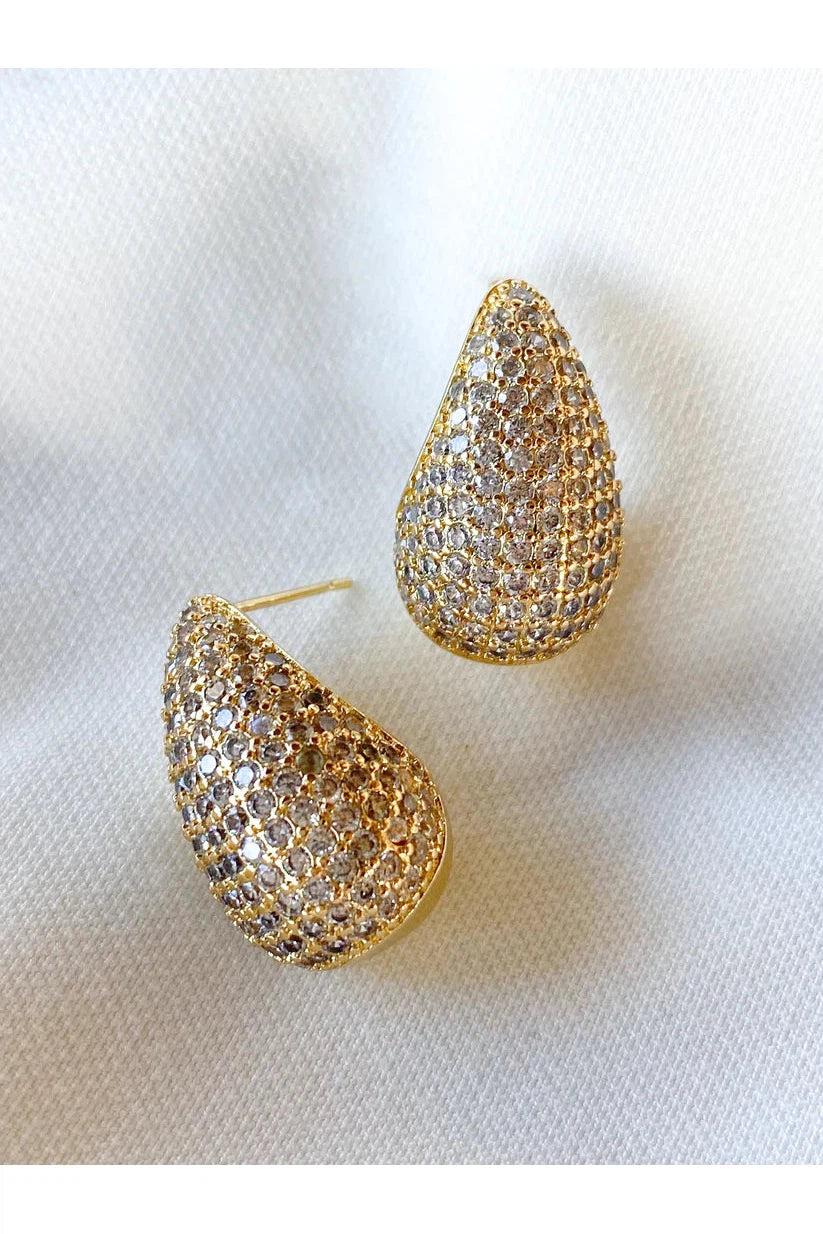 Kinsey Designs Alice Gold Filled Cubic Zirconia Earrings-Earrings-Kinsey Designs-Deja Nu Boutique, Women's Fashion Boutique in Lampasas, Texas
