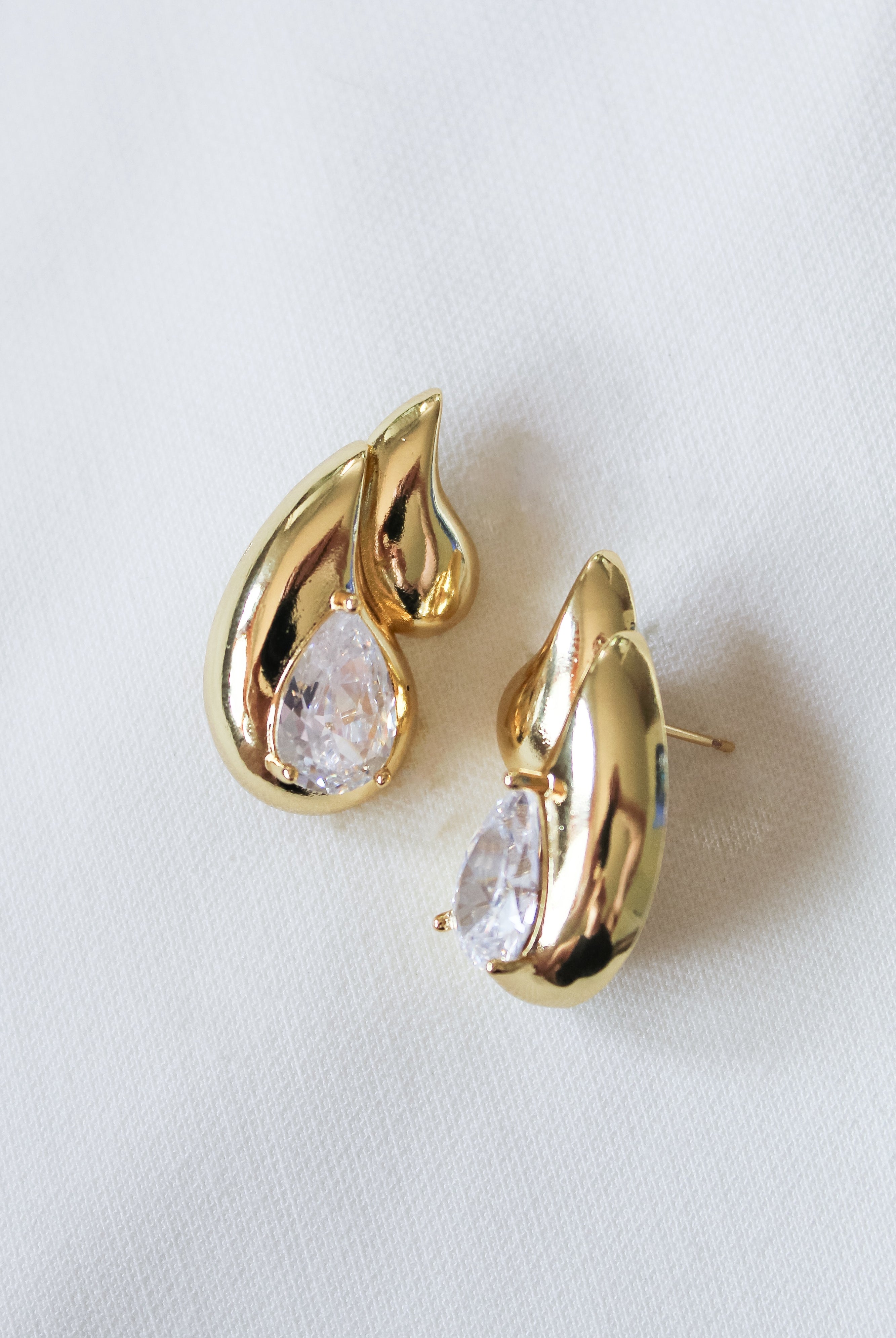 Kinsey Designs Double Drop CZ Stud Earring-Earrings-Kinsey Designs-Deja Nu Boutique, Women's Fashion Boutique in Lampasas, Texas