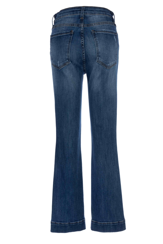 Kut From The Kloth Kelsey High Rise Fab Ab Ankle Flare With Wide Hem In Supernatural-Jeans-Kut from the Kloth-Deja Nu Boutique, Women's Fashion Boutique in Lampasas, Texas